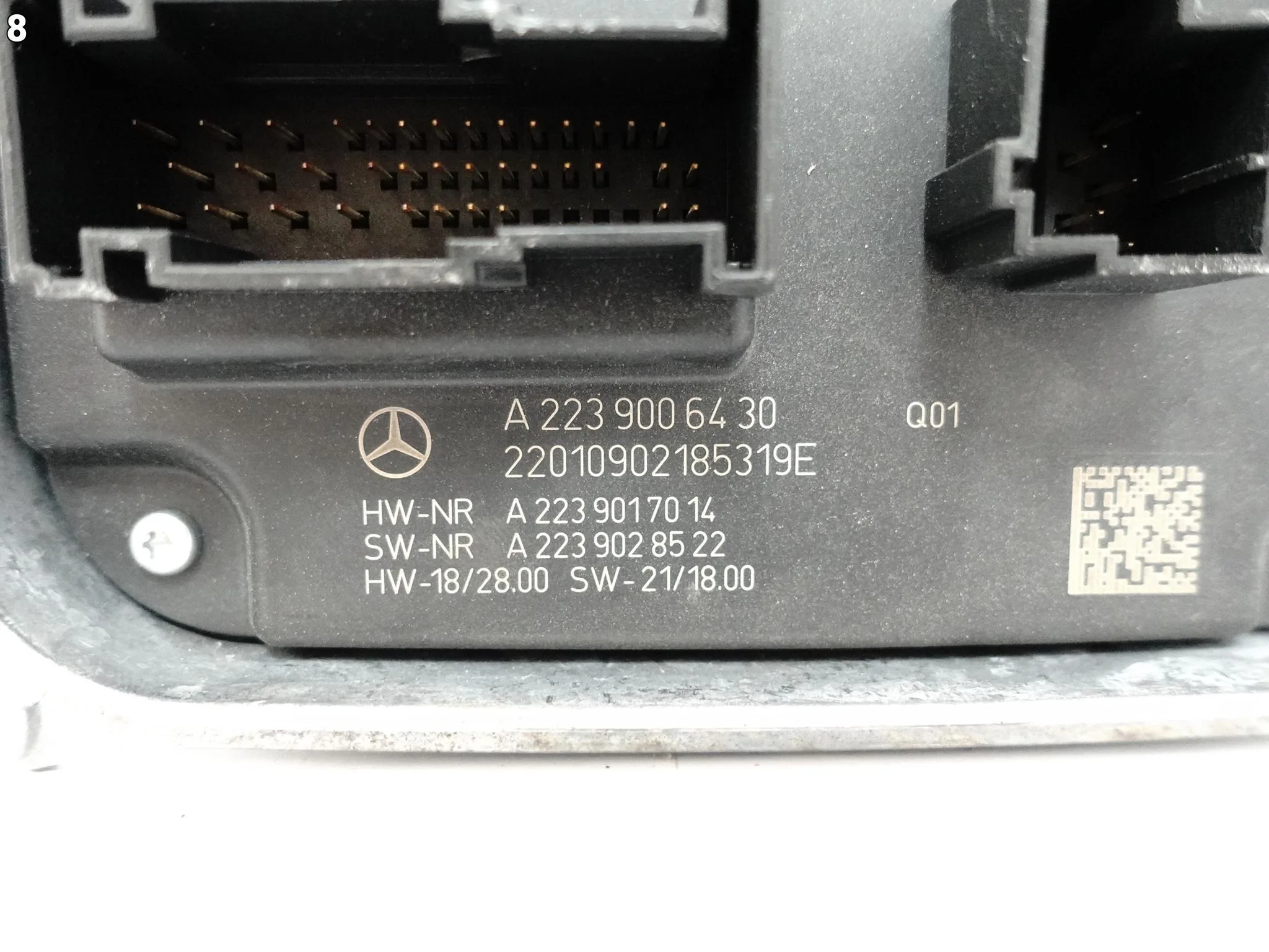 MERCEDES S-KLASA W223 EQS V297 MAYBACH X223 MODUŁ STEROWNIK LED LAMPY PRZÓD MERCEDES S-KLASA W223 EQS V297 MAYBACH X223 MODUŁ STEROWNIK LED LAMPY PRZÓD - obrazek 9