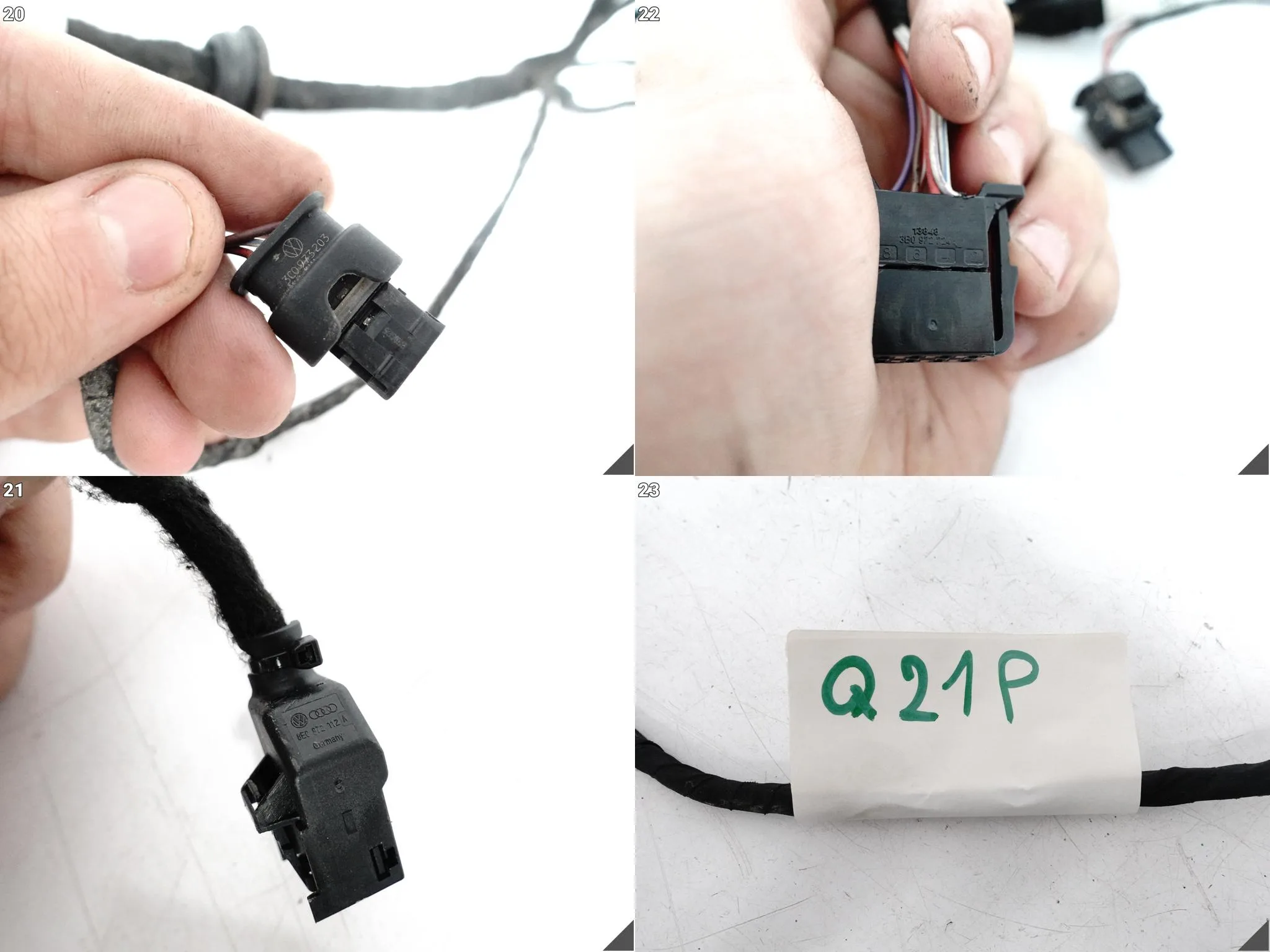 AUDI RS7 S7 4G8 C7 SPORTBACK 13-15 INSTALACJA CZUJNIKI PARKOWANIA TYŁ 4xPDC AUDI RS7 S7 4G8 C7 SPORTBACK 13-15 INSTALACJA CZUJNIKI PARKOWANIA TYŁ 4xPDC - obrazek 15