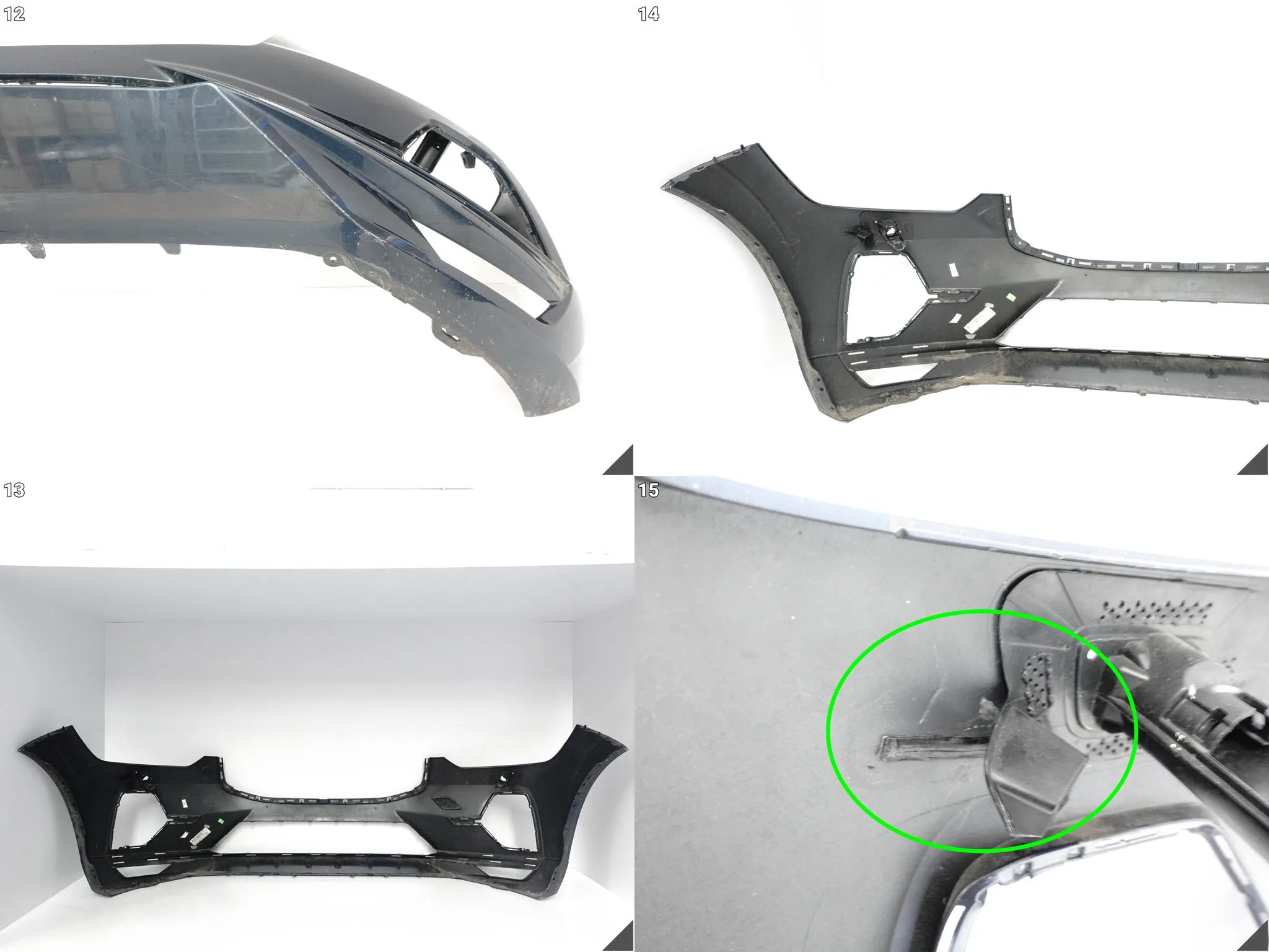 VOLVO XC60 II (2 GENERACJA) LIFT 21- ZWYKŁY ZDERZAK BUMPER PRZÓD (SPRYSKI) VOLVO XC60 II (2 GENERACJA) LIFT 21- ZWYKŁY ZDERZAK BUMPER PRZÓD (SPRYSKI) - obrazek 13