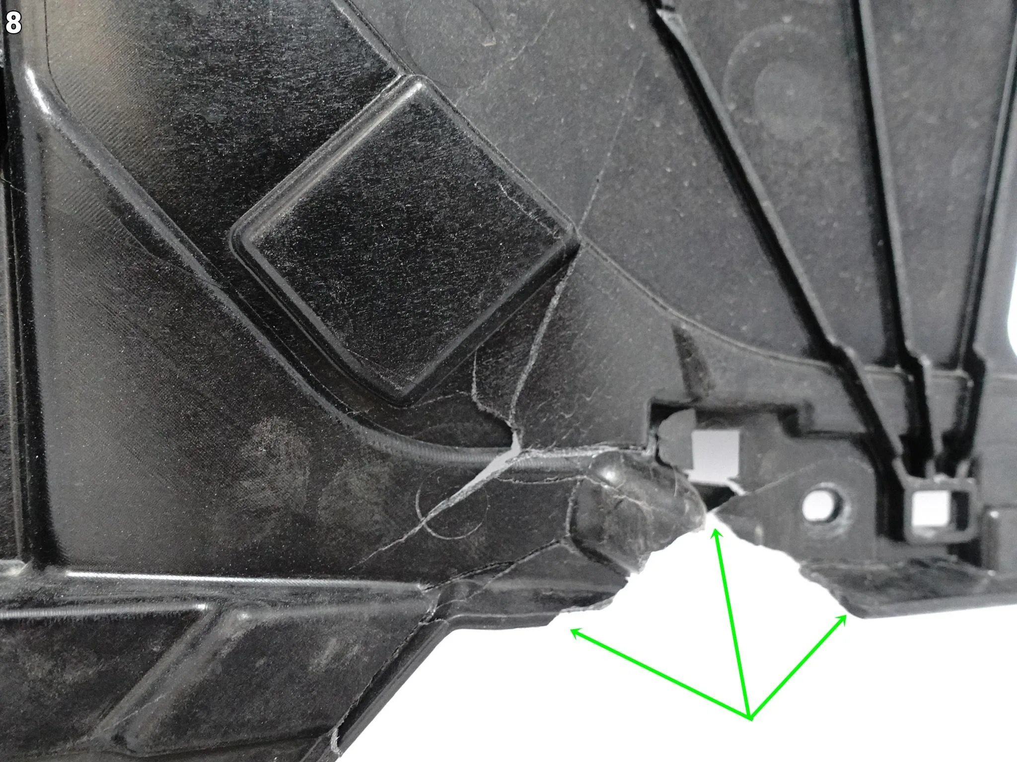 AUDI Q4 E-TRON 89A F4 21- WZMOCNIENIE STELAŻ ATRAPA GRILL W ZDERZAK PRZÓD AUDI Q4 E-TRON 89A F4 21- WZMOCNIENIE STELAŻ ATRAPA GRILL W ZDERZAK PRZÓD - obrazek 9