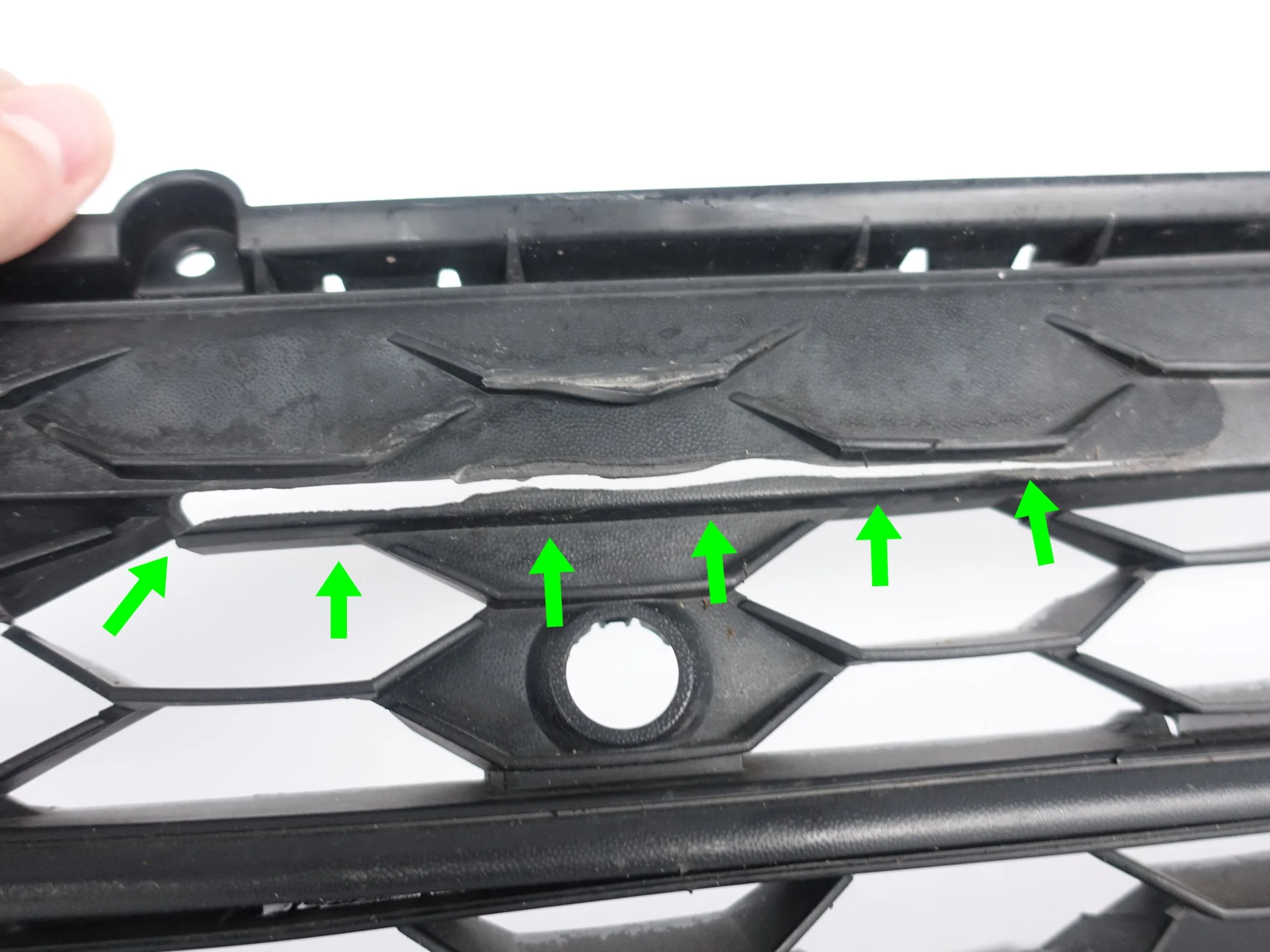 VW TIGUAN II 2 5NA 15-20 ZDERZAK KRATKA ATRAPA SPOILER DOKŁADKA PRZÓD VW TIGUAN II 2 5NA 15-20 ZDERZAK KRATKA ATRAPA SPOILER DOKŁADKA PRZÓD - obrazek 3
