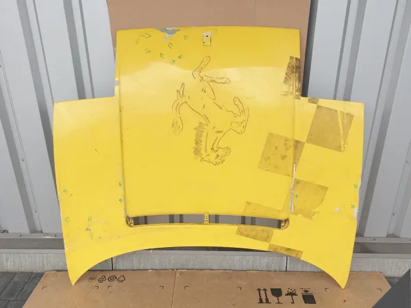 FERRARI F355 95-99 348 89-95 MASKA POKRYWA BAGAŻNIKA BONNET HOOD PRZÓD