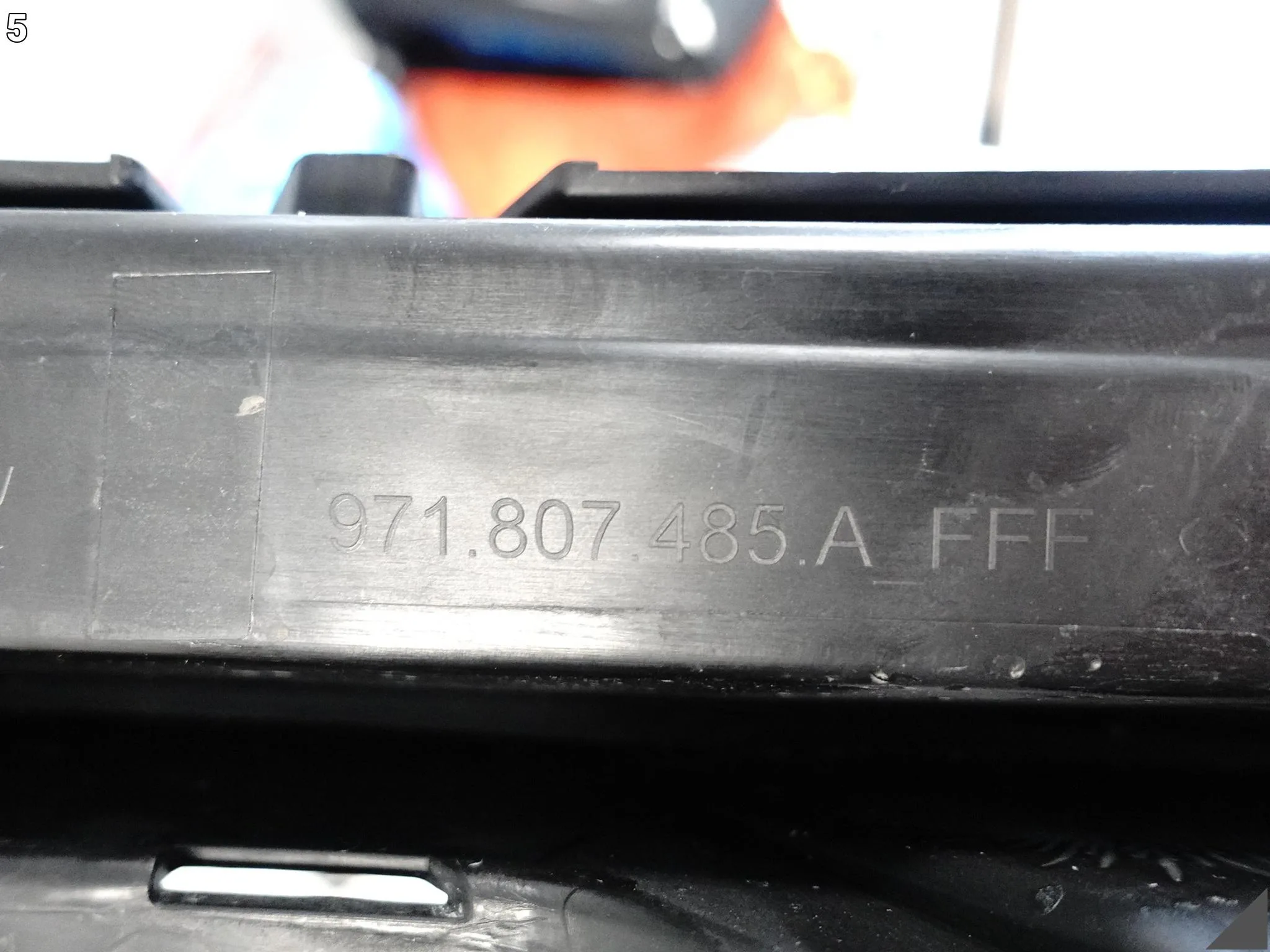 PORSCHE PANAMERA II 2 971 16-23 KRATKA ATRAPA ZDERZAK NA RADAR LEWA PRZÓD PORSCHE PANAMERA II 2 971 16-23 KRATKA ATRAPA ZDERZAK NA RADAR LEWA PRZÓD - obrazek 6
