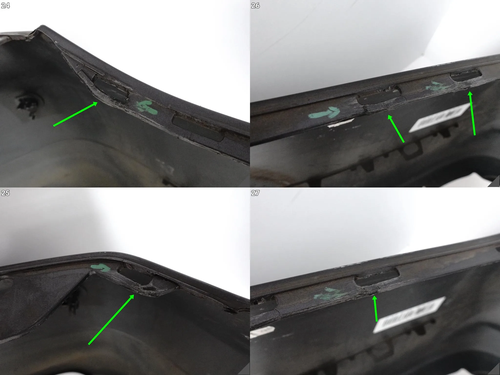 BMW 3 E90 SEDAN ZWYKŁY 04-08 ZDERZAK BUMPER TYŁ (4XPDC) 7058509 BMW 3 E90 SEDAN ZWYKŁY 04-08 ZDERZAK BUMPER TYŁ (4XPDC) 7058509 - obrazek 13