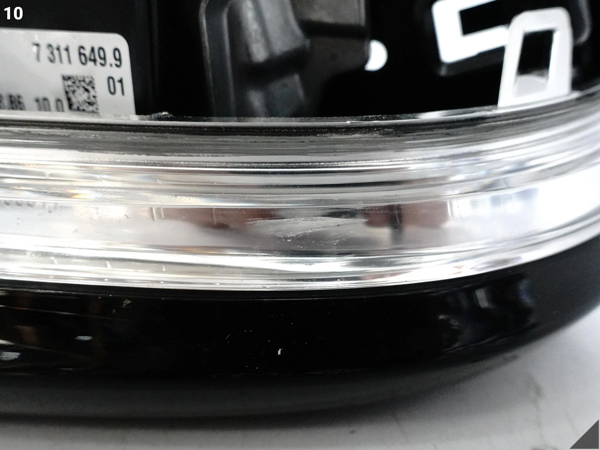 BMW X1 E84 M-PAKIET SHADOW LINE LCI LIFT 12-15 LUSTERKO STELAŻ LEWE 5 PIN BMW X1 E84 M-PAKIET SHADOW LINE LCI LIFT 12-15 LUSTERKO STELAŻ LEWE 5 PIN - obrazek 11