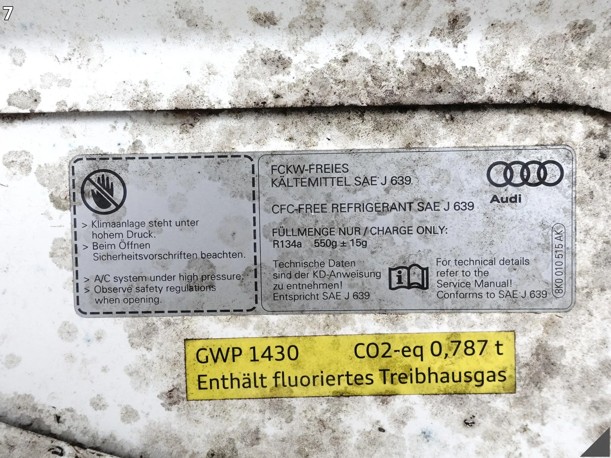 AUDI A5 S5 RS5 8T0 B8 LIFT 11-16 MASKA POKRYWA KOMPLETNA DEMONTAŻ KOLOR Y9C AUDI A5 S5 RS5 8T0 B8 LIFT 11-16 MASKA POKRYWA KOMPLETNA DEMONTAŻ KOLOR Y9C - obrazek 8