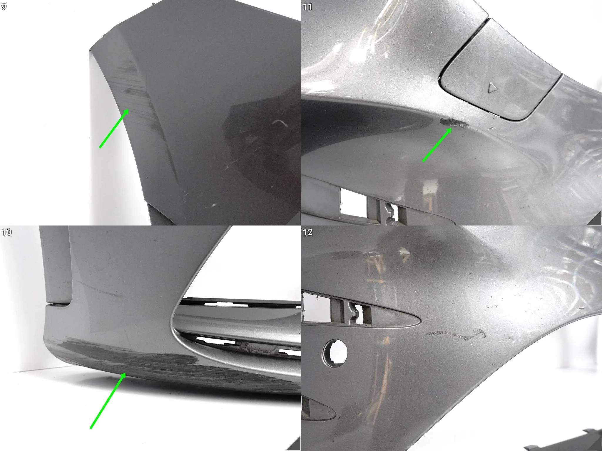 MERCEDES A-KLASA W177 AMG 18-22 ZDERZAK BUMPER + 2X LISTWA PRZÓD (6XPDC) MERCEDES A-KLASA W177 AMG 18-22 ZDERZAK BUMPER + 2X LISTWA PRZÓD (6XPDC) - obrazek 10