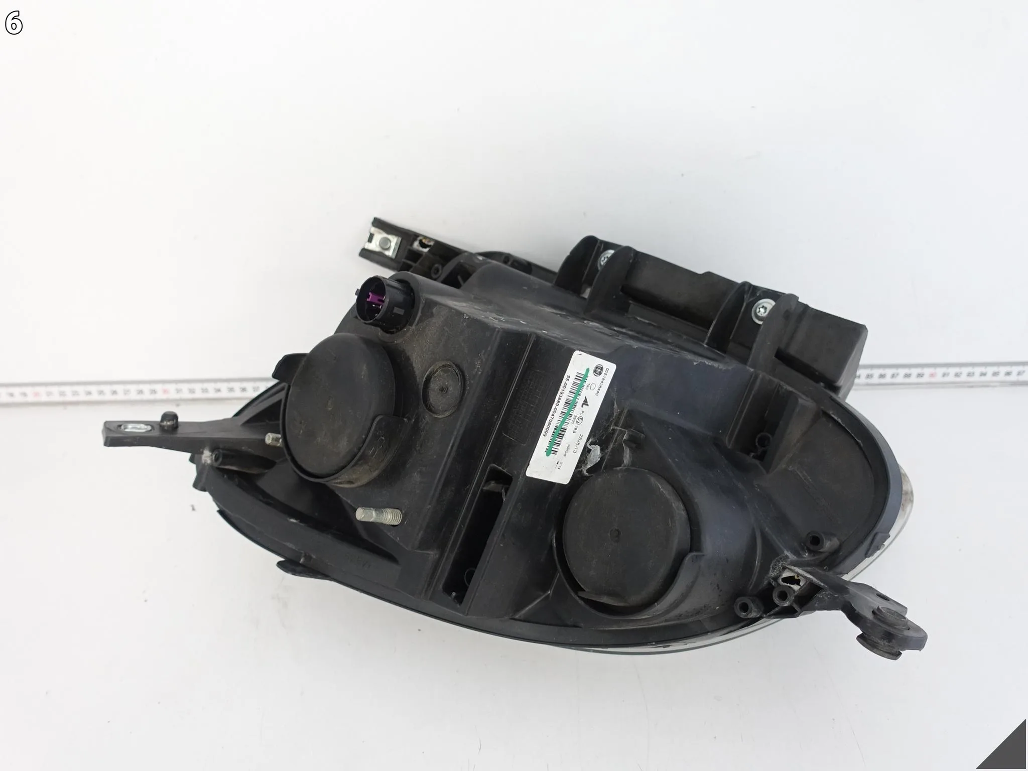 FIAT PANDA (3 III GENERACJA) 11-22 LAMPA ZWYKŁA HALOGEN PRAWA PRZÓD EUROPA FIAT PANDA (3 III GENERACJA) 11-22 LAMPA ZWYKŁA HALOGEN PRAWA PRZÓD EUROPA - obrazek 7