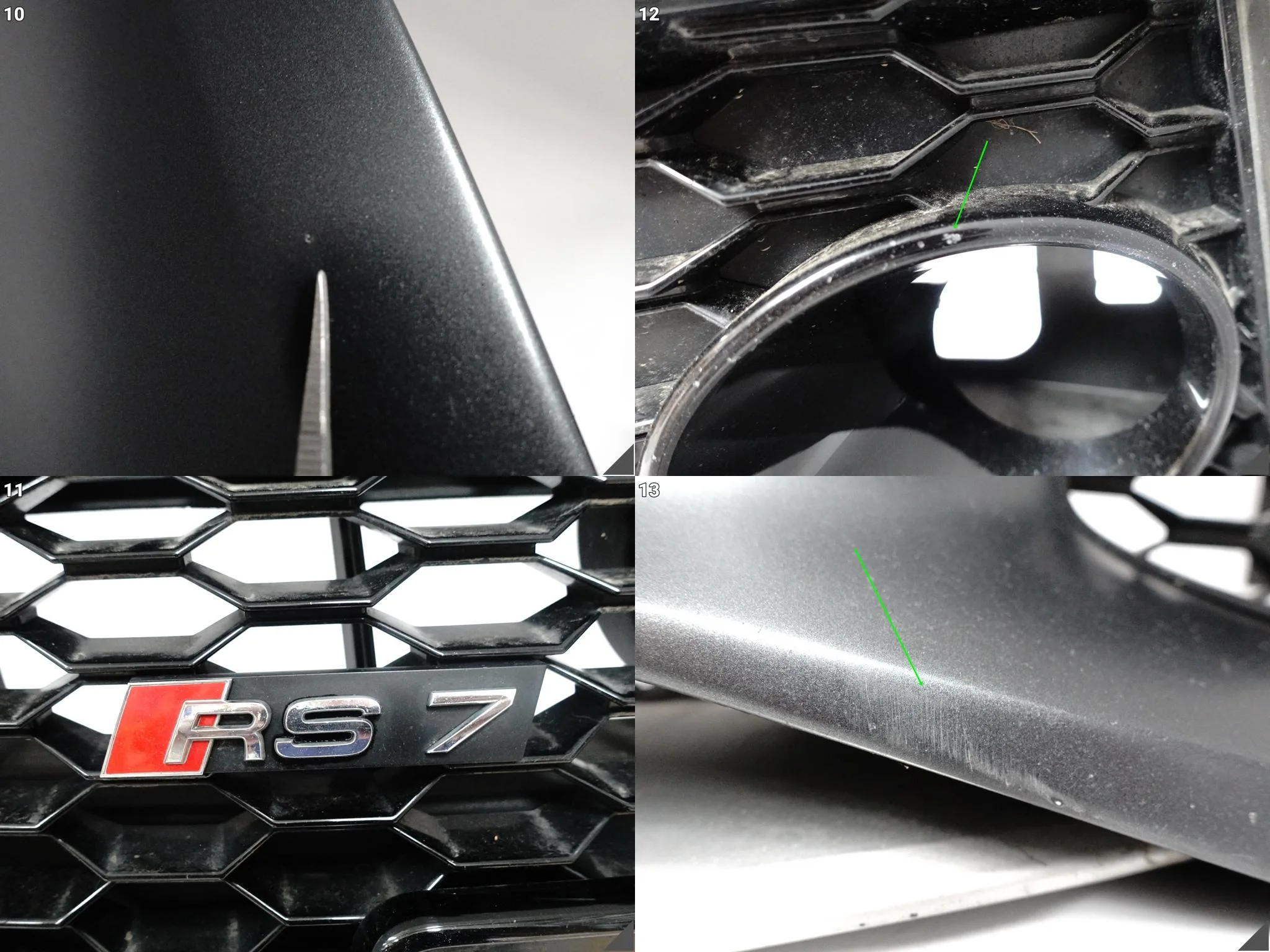 AUDI RS7 4G8 C7 SPORTBACK 13-15 ZDERZAK ATRAPA GRILL SPOILER KOMPLETNY I6 AUDI RS7 4G8 C7 SPORTBACK 13-15 ZDERZAK ATRAPA GRILL SPOILER KOMPLETNY I6 - obrazek 8