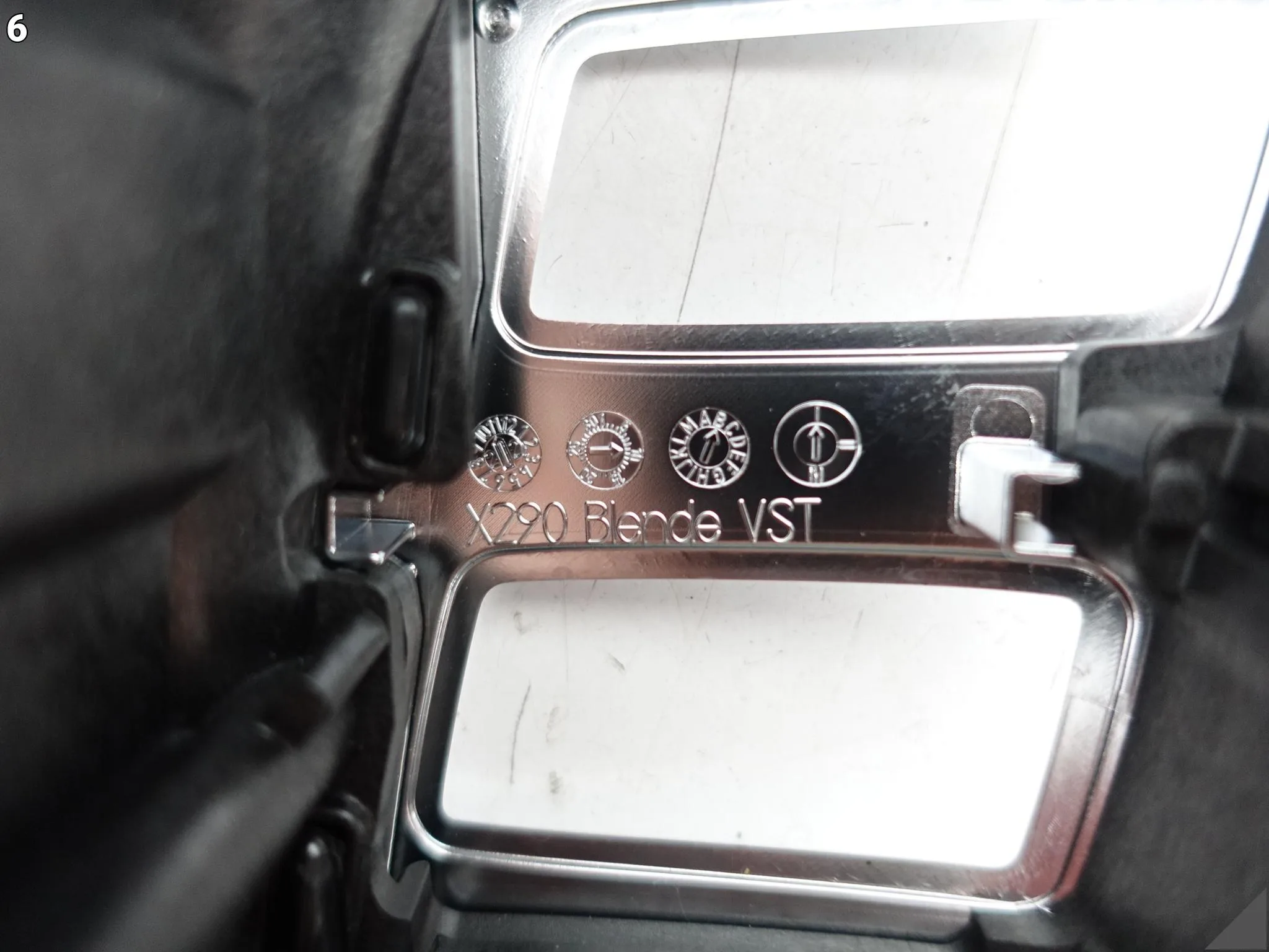 MERCEDES AMG GT X290 4-DOOR 19- DEKOR TUNEL ŚRODKOWY WYKOŃCZENIE OSŁONA MERCEDES AMG GT X290 4-DOOR 19- DEKOR TUNEL ŚRODKOWY WYKOŃCZENIE OSŁONA - obrazek 7