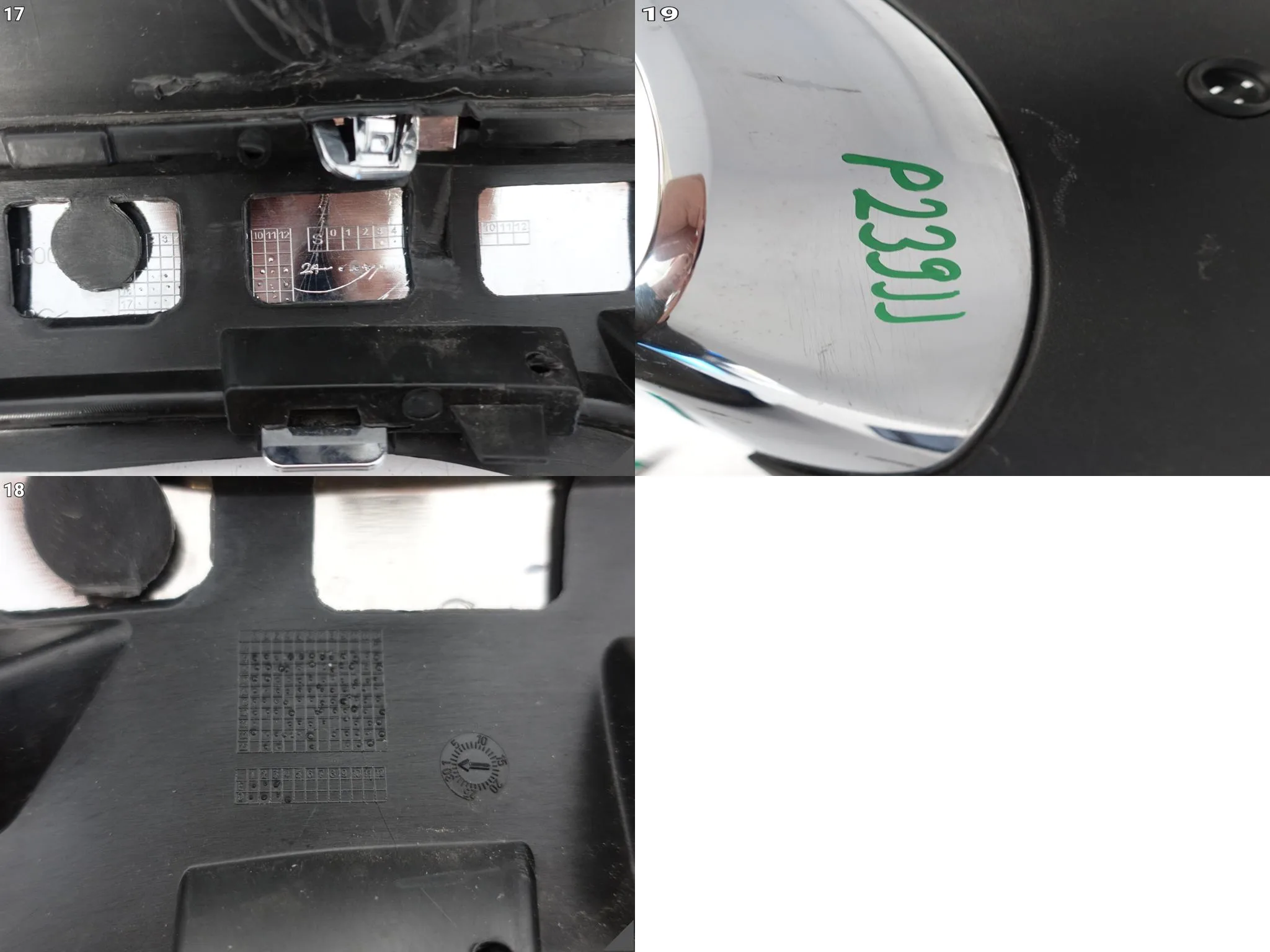 MERCEDES GLC X253 W253 SUV ZWYKŁY 15-19 ZDERZAK SPOILER DYFUZOR CHROM TYŁ MERCEDES GLC X253 W253 SUV ZWYKŁY 15-19 ZDERZAK SPOILER DYFUZOR CHROM TYŁ - obrazek 15