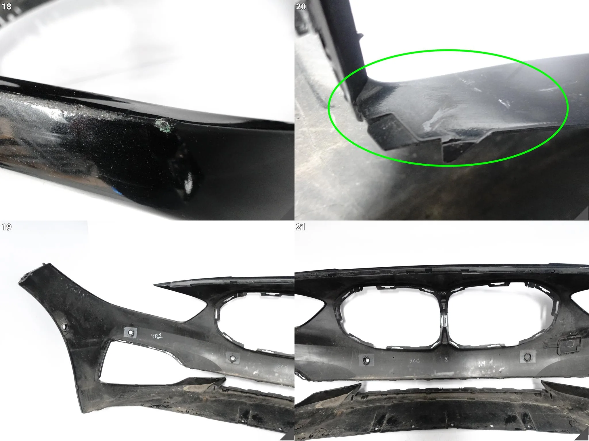 BMW 1 F40 19-24 ZWYKŁY ZDERZAK BUMPER + ZAŚLEPKA PRZÓD (6xPDC) BMW 1 F40 19-24 ZWYKŁY ZDERZAK BUMPER + ZAŚLEPKA PRZÓD (6xPDC) - obrazek 13