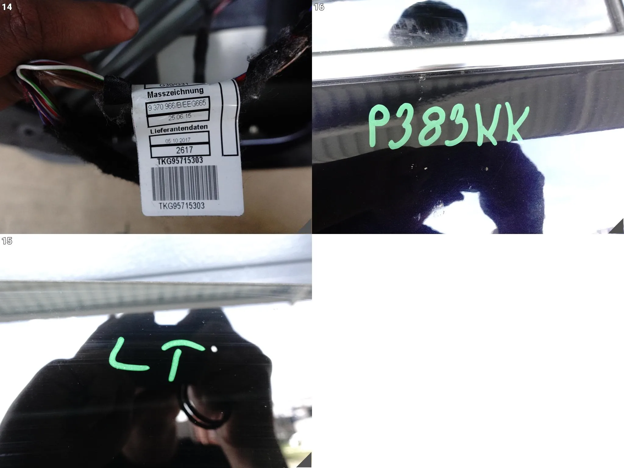 BMW 5 G31 TOURING KOMBI 17-24 DRZWI SZYBA LEWE TYŁ KOLOR A89 IMPERIALBLAU BMW 5 G31 TOURING KOMBI 17-24 DRZWI SZYBA LEWE TYŁ KOLOR A89 IMPERIALBLAU - obrazek 15