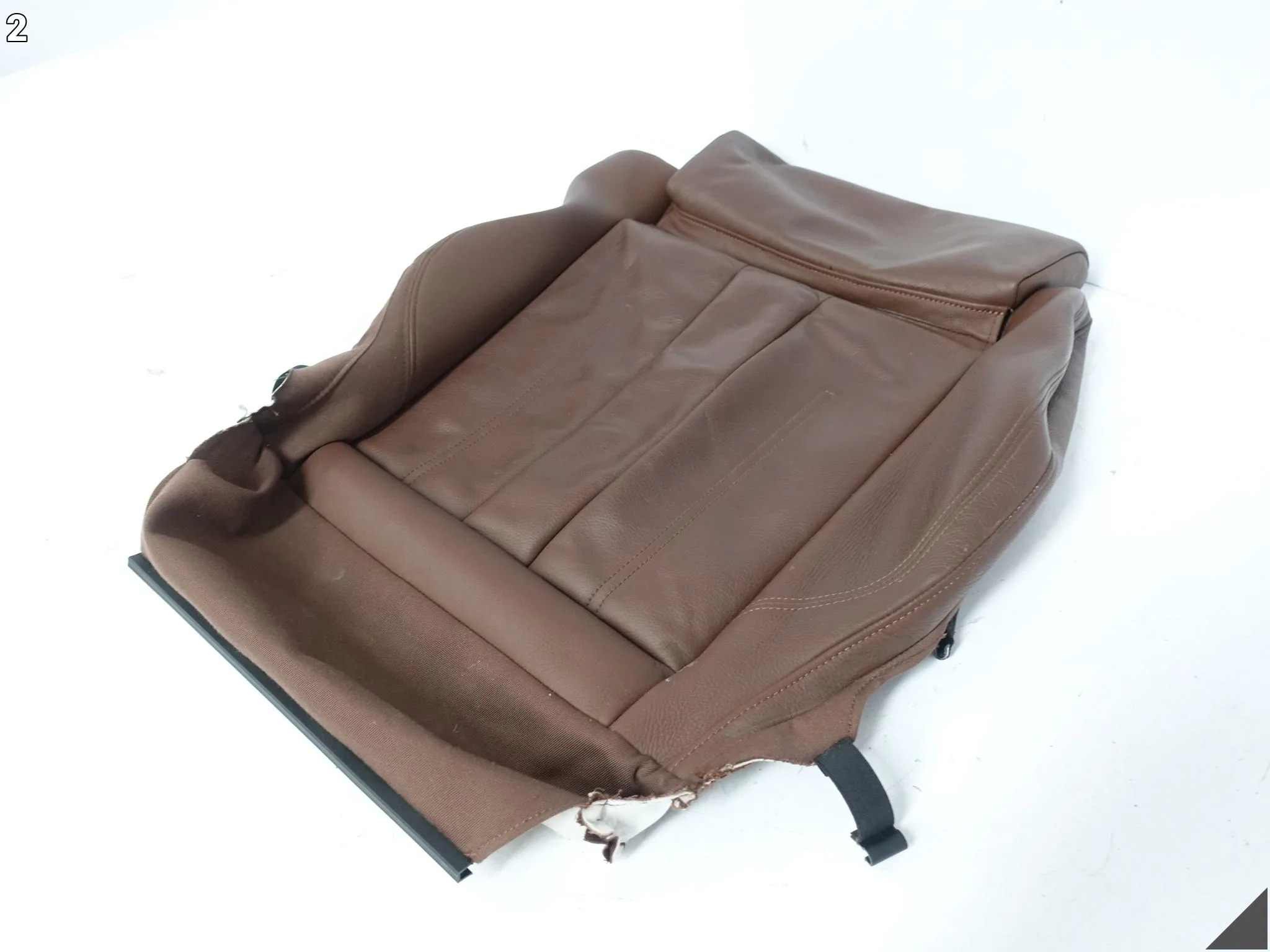 AUDI A4 8W0 A5 8W6 B9 S-LINE SKÓRA MATERIAŁ FOTELA PRAWY PRZÓD *NOUGATBRAUN AUDI A4 8W0 A5 8W6 B9 S-LINE SKÓRA MATERIAŁ FOTELA PRAWY PRZÓD *NOUGATBRAUN - obrazek 3