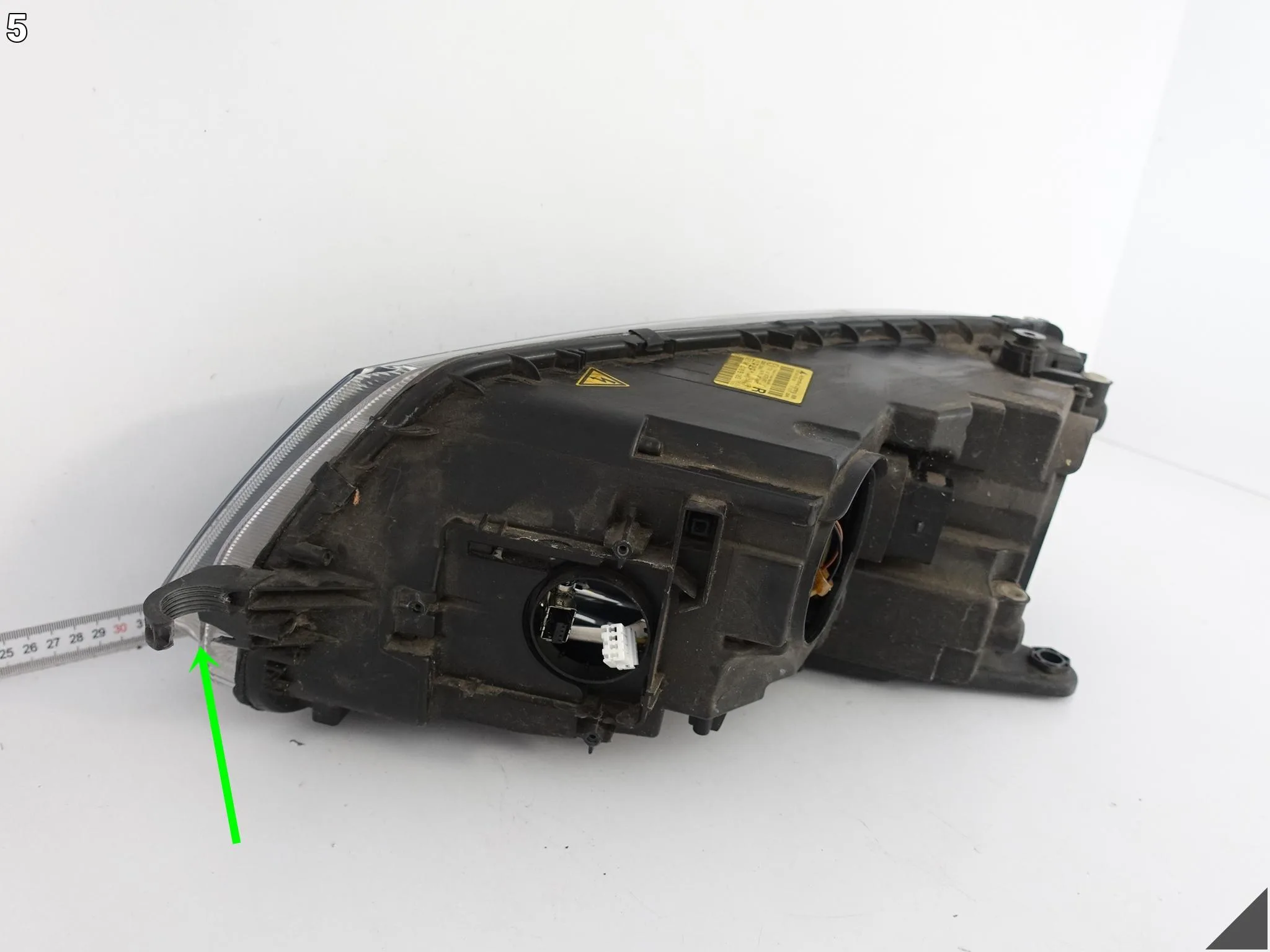 SKODA OCTAVIA III 5E1 12-16 LAMPA HEADLIGHT XENON + LED PRAWA PRZÓD EUROPA SKODA OCTAVIA III 5E1 12-16 LAMPA HEADLIGHT XENON + LED PRAWA PRZÓD EUROPA - obrazek 6