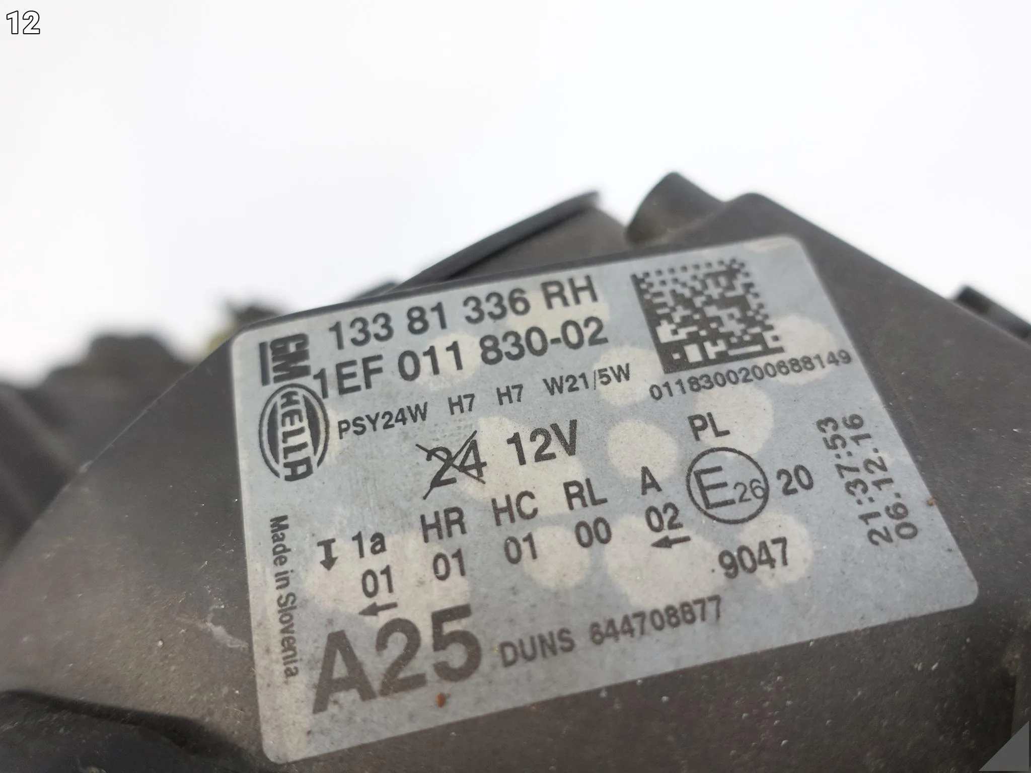 OPEL CORSA E V (5 GENERACJA) 14-19 LAMPA ZWYKŁA HALOGEN PRAWA PRZÓD EUROPA OPEL CORSA E V (5 GENERACJA) 14-19 LAMPA ZWYKŁA HALOGEN PRAWA PRZÓD EUROPA - obrazek 13