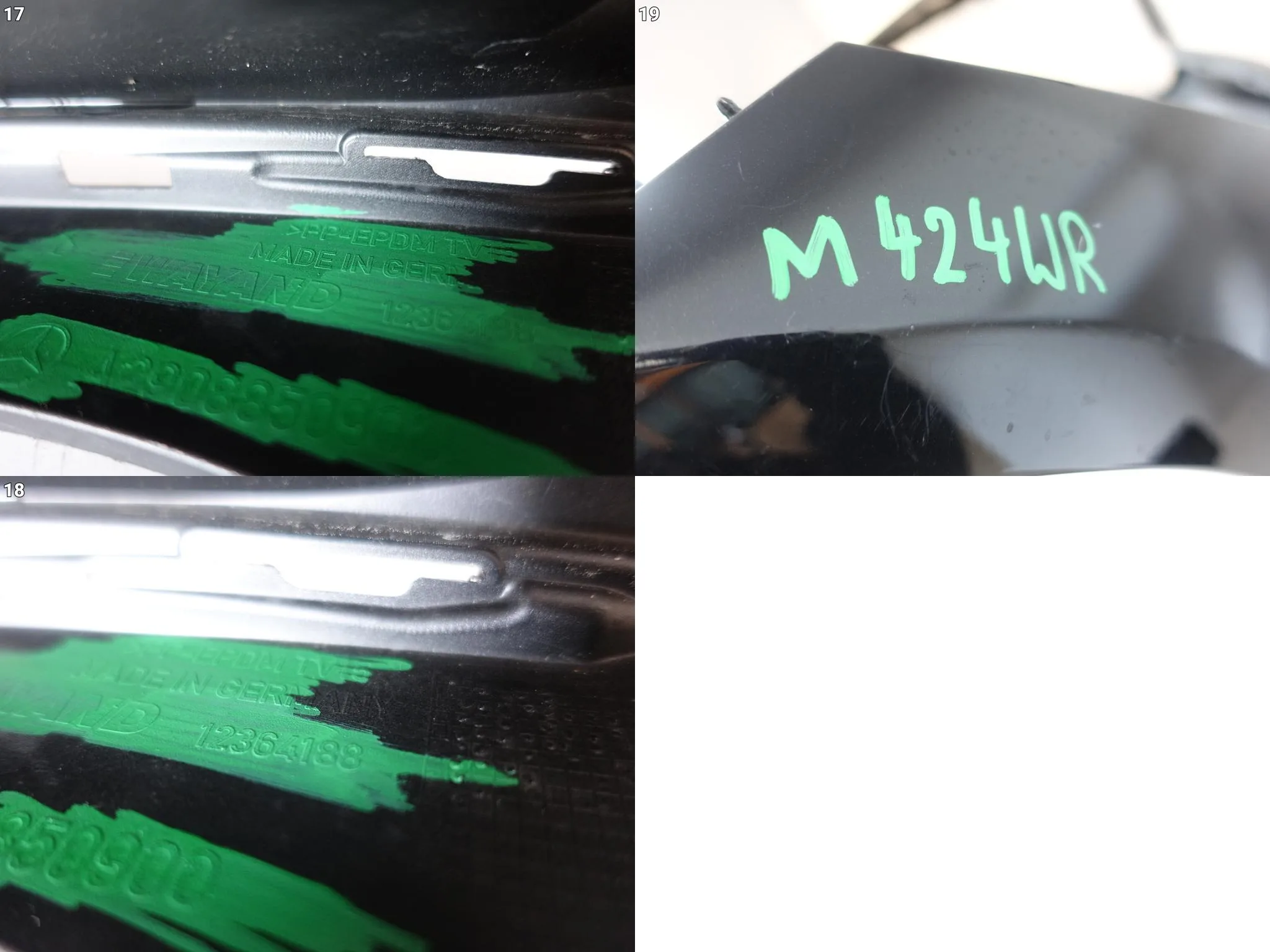 MERCEDES AMG GT X290 4-DOOR COUPE 63 63S 18- ZDERZAK BUMPER PRZÓD (PDC) MERCEDES AMG GT X290 4-DOOR COUPE 63 63S 18- ZDERZAK BUMPER PRZÓD (PDC) - obrazek 15