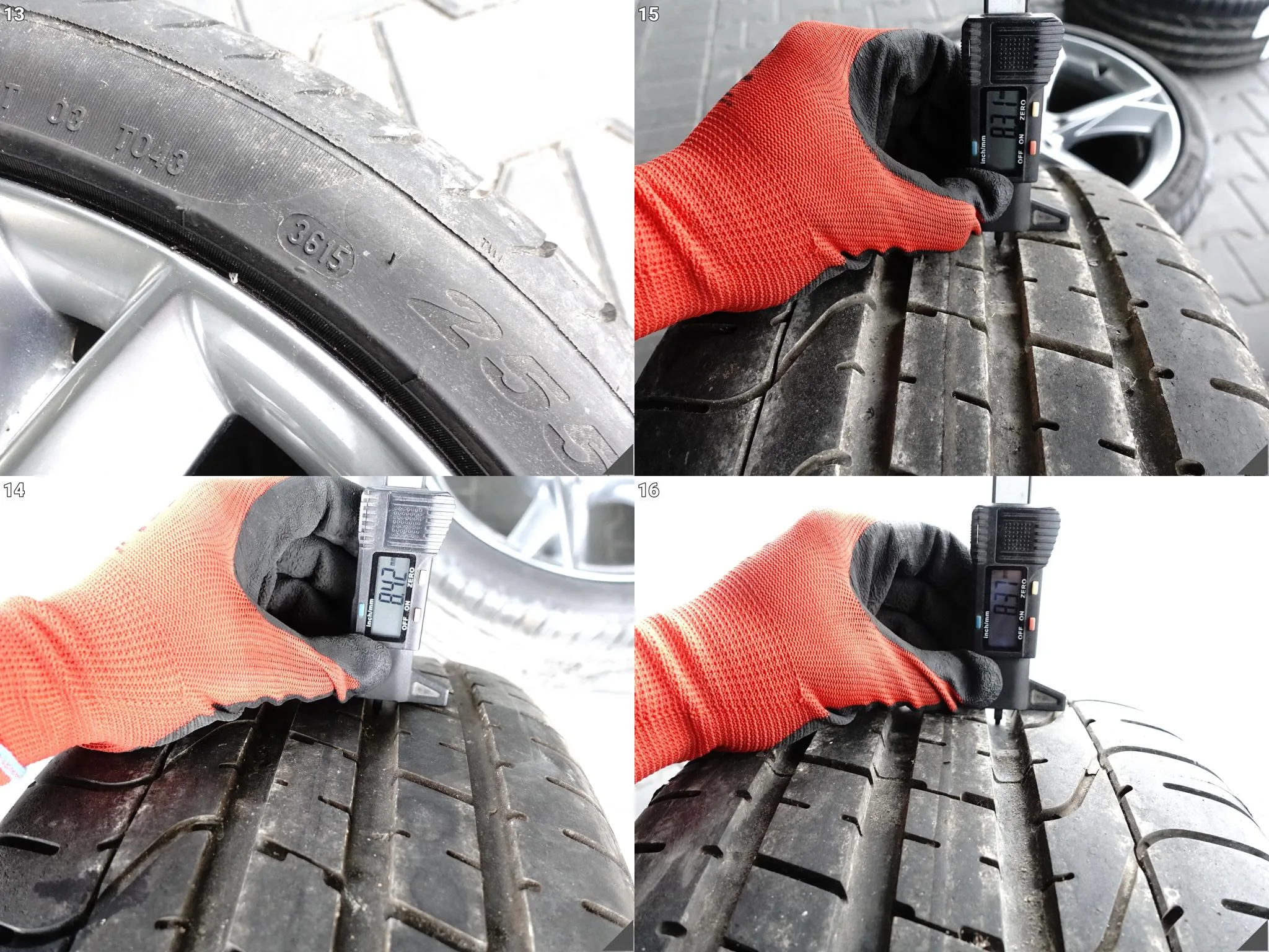 AUDI A5 S5 8T0 B8 8,5X19 ET32 PIRELLI 255/35 KOMPLET FELGI+OPONY 8,3MM LATO AUDI A5 S5 8T0 B8 8,5X19 ET32 PIRELLI 255/35 KOMPLET FELGI+OPONY 8,3MM LATO - obrazek 14