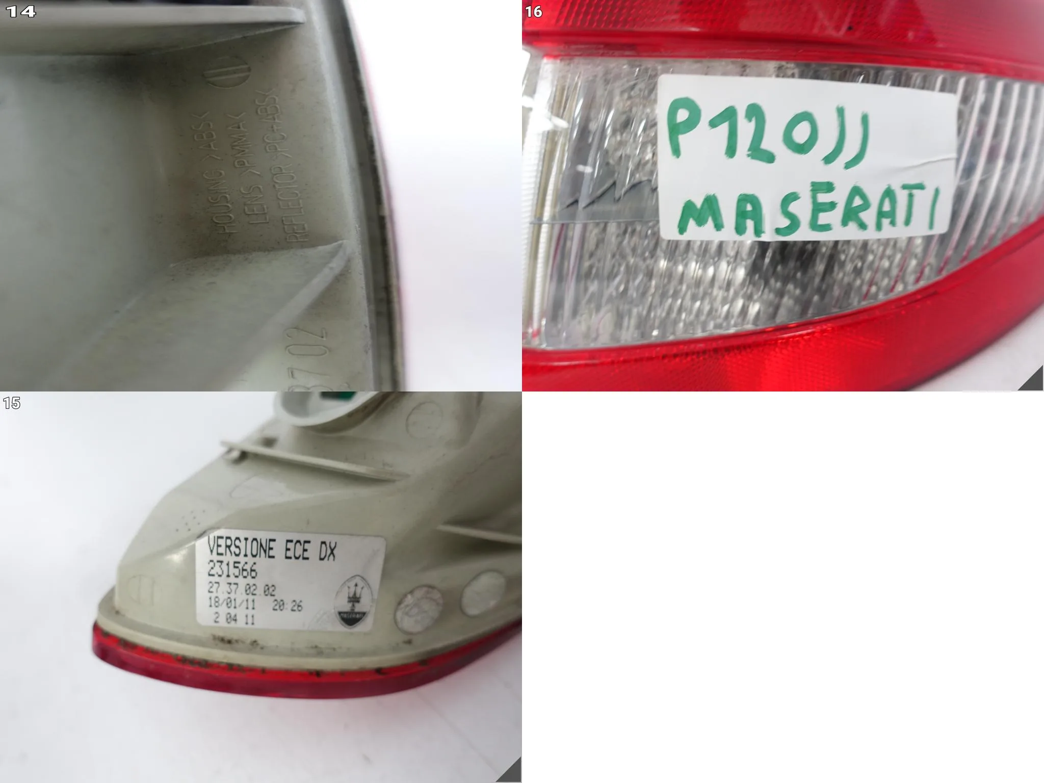 MASERATI GRANTURISMO M145 07-13 LAMPA LED W BŁOTNIK PRAWA TYŁ EUROPA JASNA MASERATI GRANTURISMO M145 07-13 LAMPA LED W BŁOTNIK PRAWA TYŁ EUROPA JASNA - obrazek 15