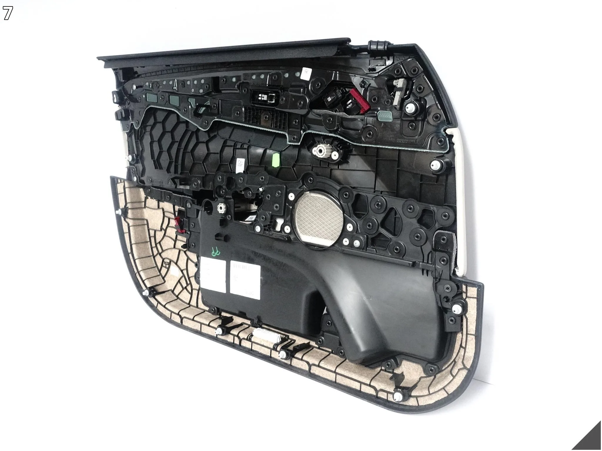 BMW 5 G30 G31 M5 F90 17-24 TAPICERKA BOCZEK DRZWI SKÓRA LISTWA PRAWA PRZÓD BMW 5 G30 G31 M5 F90 17-24 TAPICERKA BOCZEK DRZWI SKÓRA LISTWA PRAWA PRZÓD - obrazek 8
