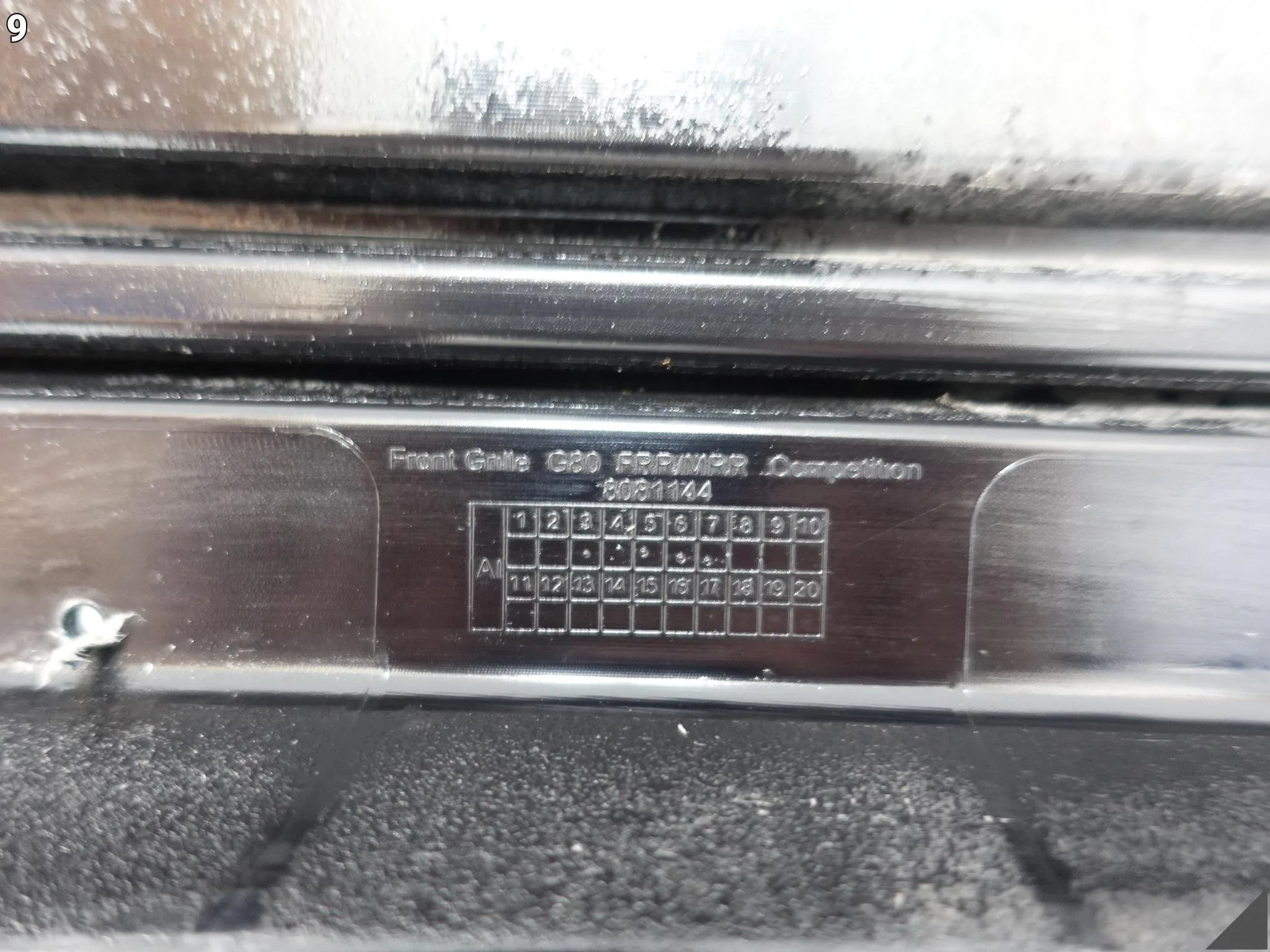 BMW M4 G82 G83 M3 G80 G81 M-POWER COMPETITION GRILL ATRAPA ZDERZAK PRZÓD BMW M4 G82 G83 M3 G80 G81 M-POWER COMPETITION GRILL ATRAPA ZDERZAK PRZÓD - obrazek 10