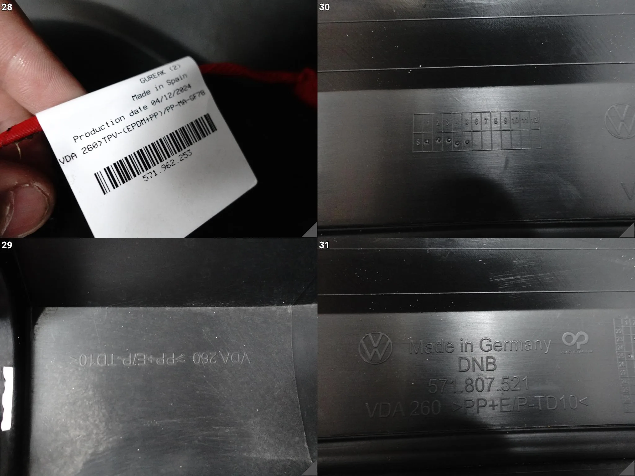 VW TIGUAN III 3 571 24- ZWYKŁY BASIC ZDERZAK BUMPER + DOKŁADKA TYŁ (6xPDC) VW TIGUAN III 3 571 24- ZWYKŁY BASIC ZDERZAK BUMPER + DOKŁADKA TYŁ (6xPDC) - obrazek 14