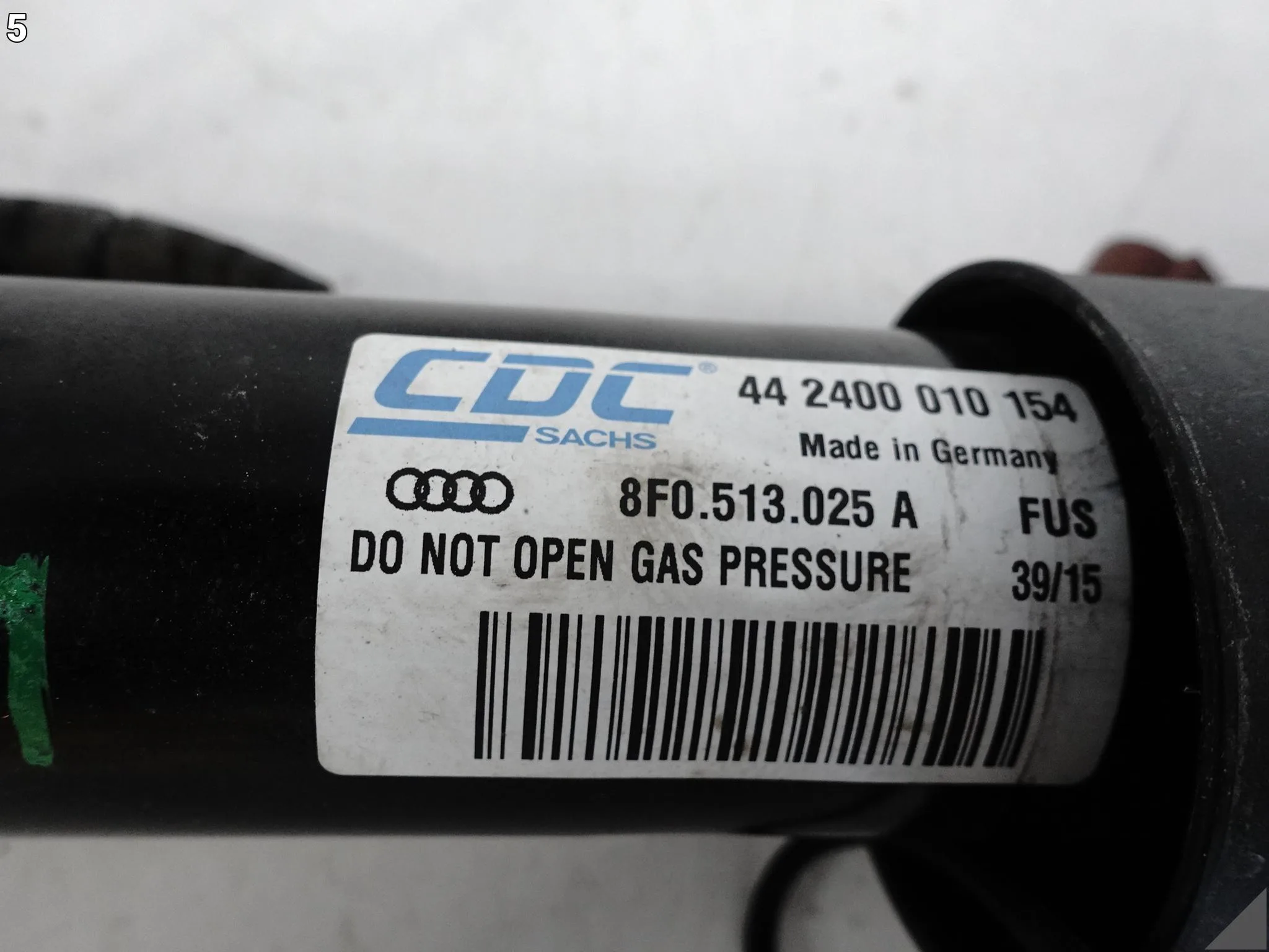 AUDI A5 S5 8T0 8F0 A4 8K0 LIFT 07-16 AMORTYZATOR ZAWIESZENIE LEWY TYŁ 14KM AUDI A5 S5 8T0 8F0 A4 8K0 LIFT 07-16 AMORTYZATOR ZAWIESZENIE LEWY TYŁ 14KM - obrazek 6