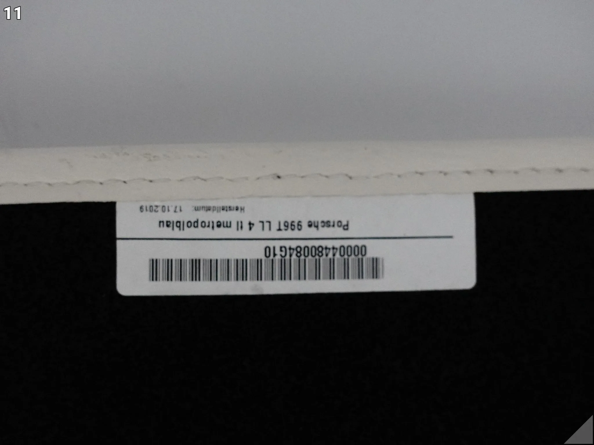 PORSCHE 911 996 97-06 KOMPLET DYWANIKÓW WYKŁADZINA METROPOLBLAU EU PORSCHE 911 996 97-06 KOMPLET DYWANIKÓW WYKŁADZINA METROPOLBLAU EU - obrazek 12