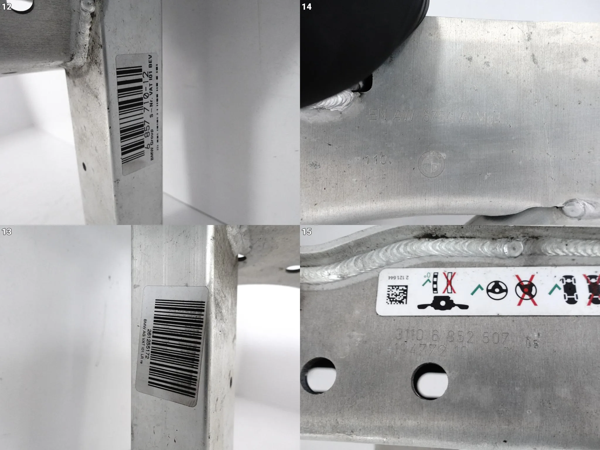 BMW I3 I01 I01N I3S 13-22 LCI LIFT BELKA WÓZEK SANKI KOŁYSKA PRZÓD BMW I3 I01 I01N I3S 13-22 LCI LIFT BELKA WÓZEK SANKI KOŁYSKA PRZÓD - obrazek 13