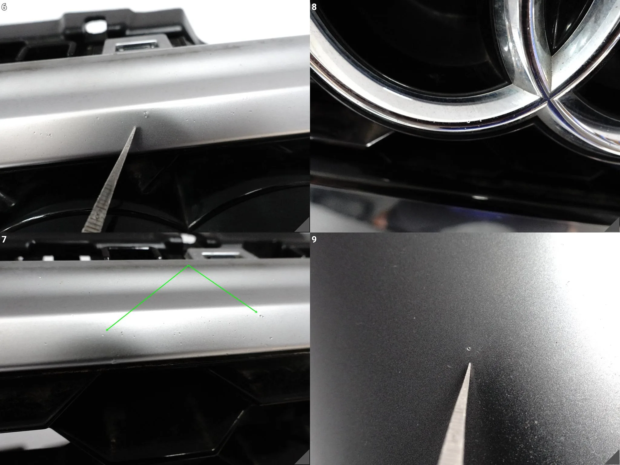 AUDI RS7 4G8 C7 SPORTBACK 13-15 ZDERZAK ATRAPA GRILL SPOILER KOMPLETNY I6 AUDI RS7 4G8 C7 SPORTBACK 13-15 ZDERZAK ATRAPA GRILL SPOILER KOMPLETNY I6 - obrazek 7