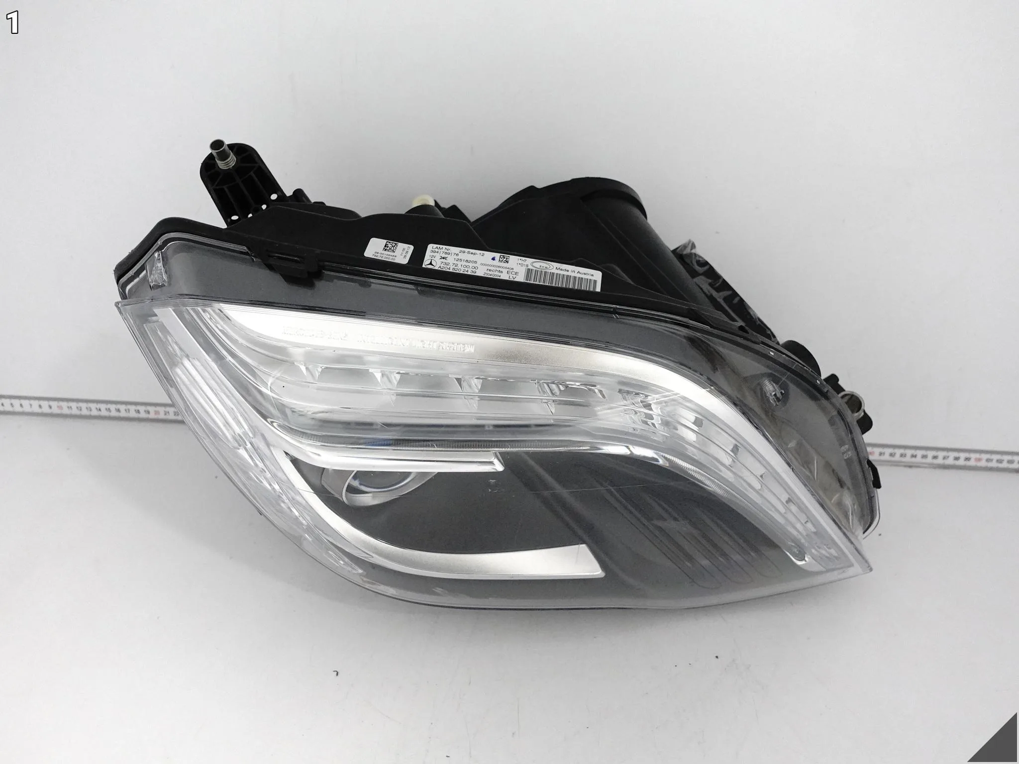 MERCEDES GLK X204 12-15 LIFT MOPF ILS XENON + LED LAMPA PRAWA PRZÓD EUROPA MERCEDES GLK X204 12-15 LIFT MOPF ILS XENON + LED LAMPA PRAWA PRZÓD EUROPA - obrazek 2