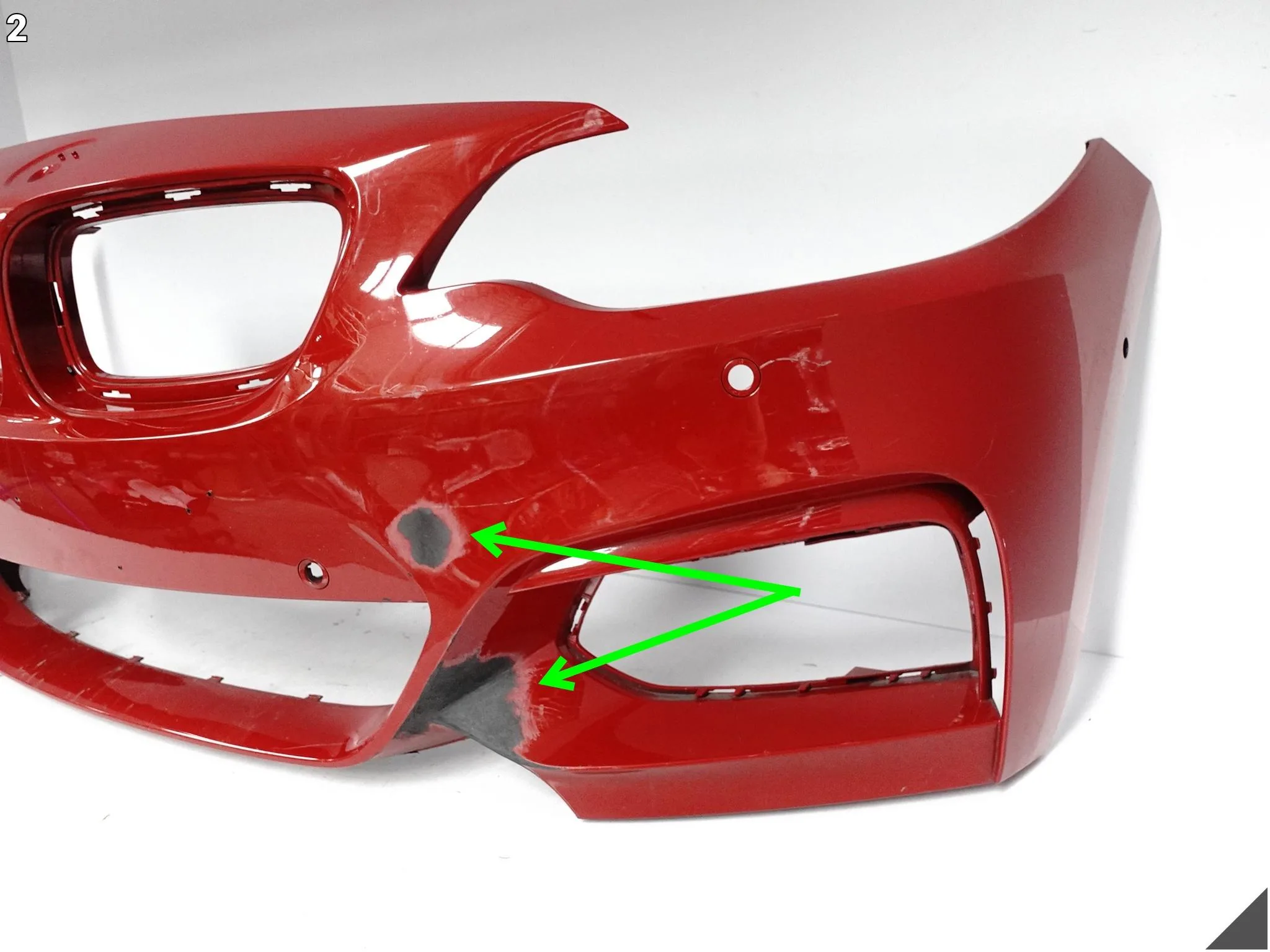 BMW 2 F22 F23 M-PAKIET 14-21 ZDERZAK BUMPER PRZÓD (6xPDC) 8055299 BMW 2 F22 F23 M-PAKIET 14-21 ZDERZAK BUMPER PRZÓD (6xPDC) 8055299 - obrazek 3