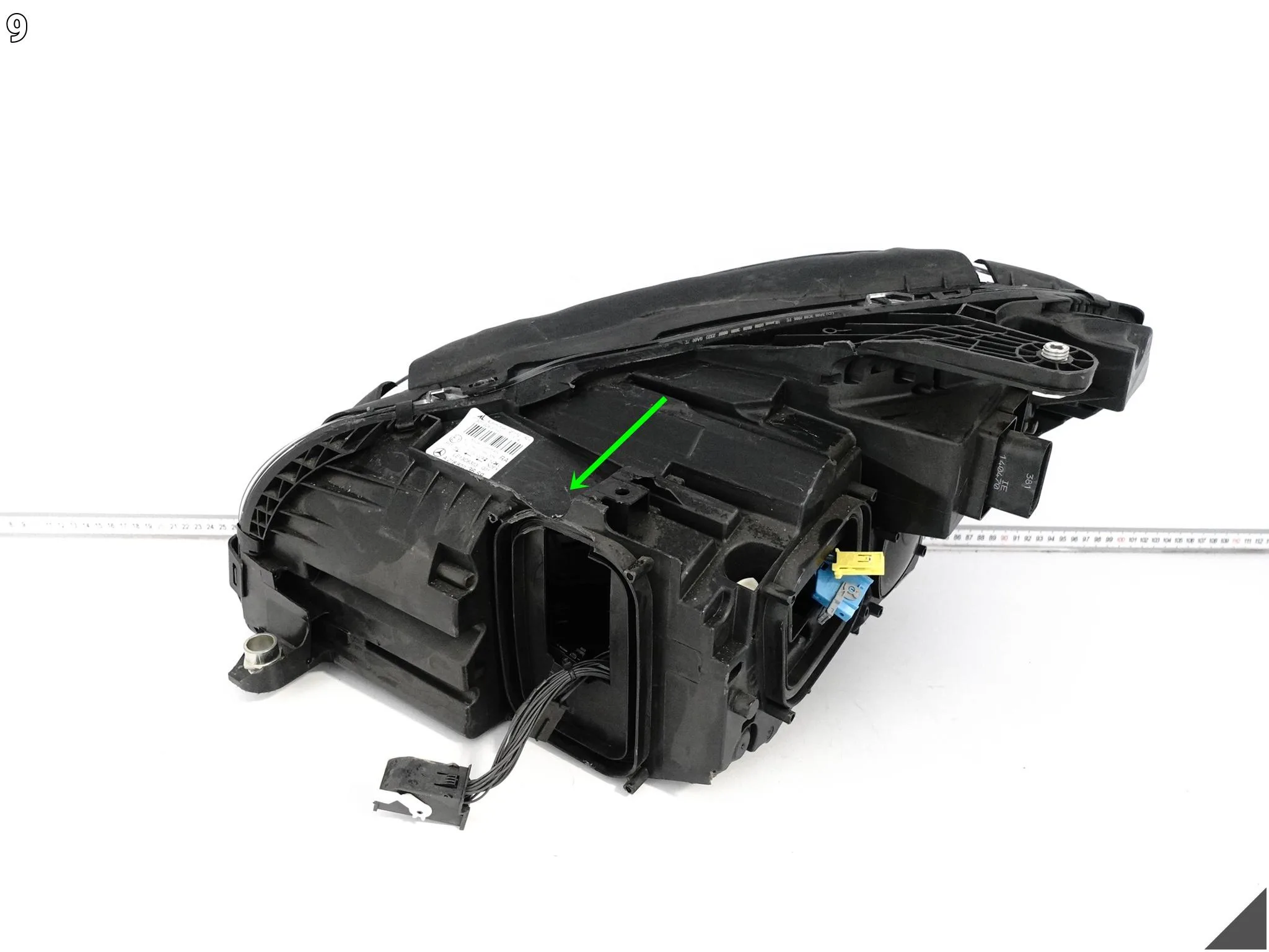 MERCEDES CLS C218 X218 W218 10-14 LAMPA FULL LED HIGH PERFORMANCE PRAWA UK MERCEDES CLS C218 X218 W218 10-14 LAMPA FULL LED HIGH PERFORMANCE PRAWA UK - obrazek 10