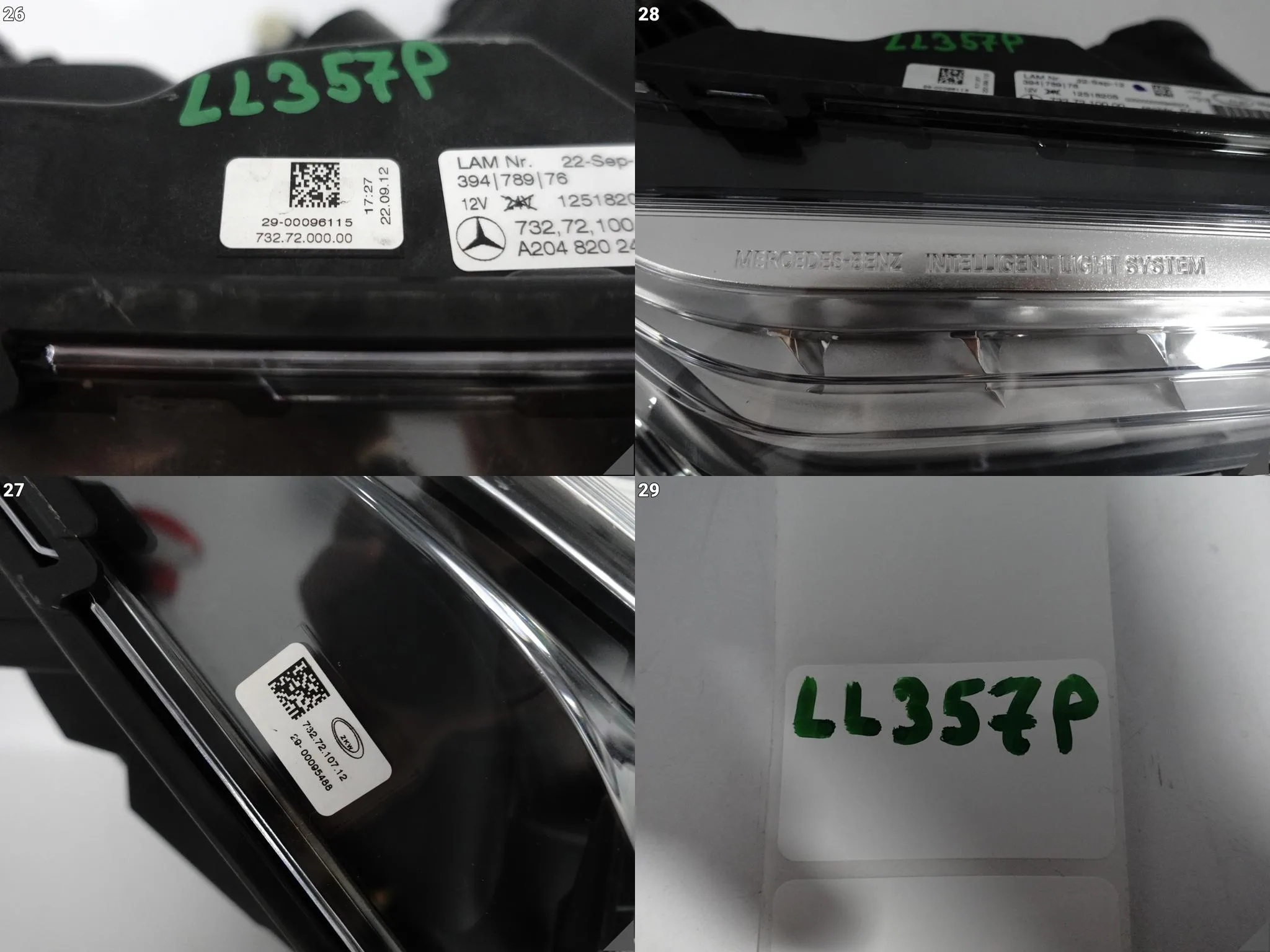 MERCEDES GLK X204 12-15 LIFT MOPF ILS XENON + LED LAMPA PRAWA PRZÓD EUROPA MERCEDES GLK X204 12-15 LIFT MOPF ILS XENON + LED LAMPA PRAWA PRZÓD EUROPA - obrazek 15