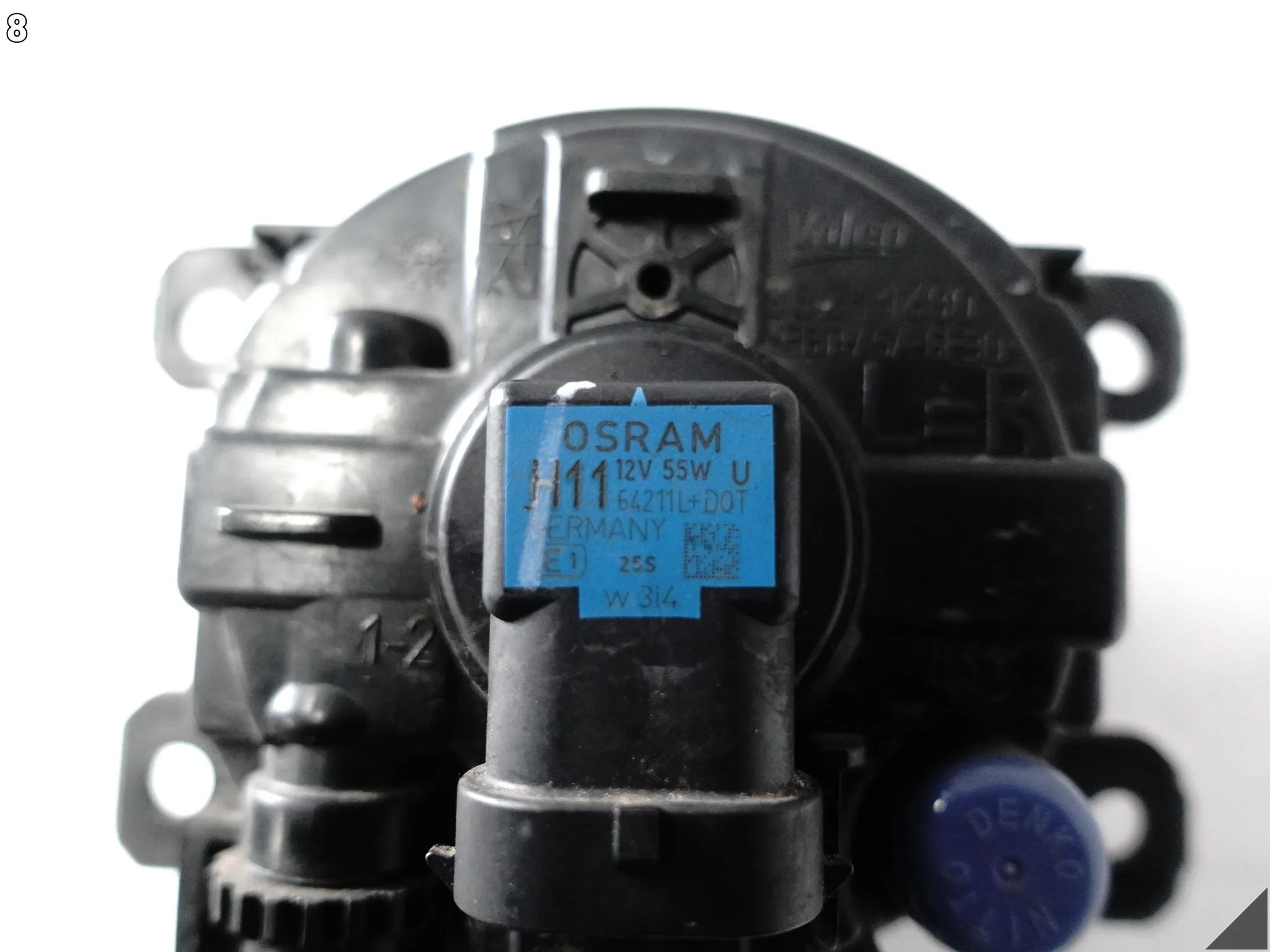 CITROEN PEUGEOT FIAT FORD HALOGEN W ZDERZAK L = R 89211690 VALEO CITROEN PEUGEOT FIAT FORD HALOGEN W ZDERZAK L = R 89211690 VALEO - obrazek 9