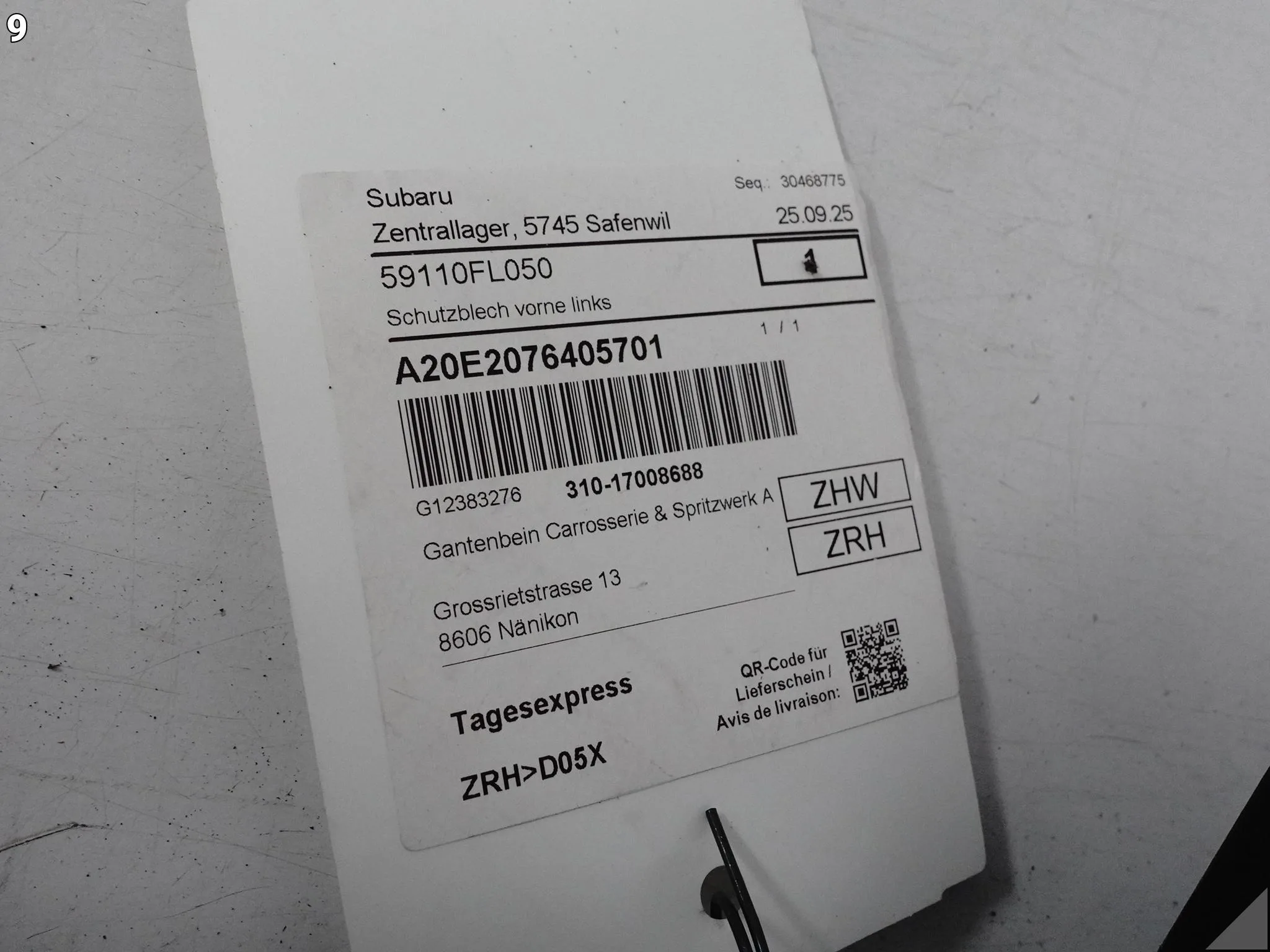 SUBARU XV CROSSTREK II 2 17-23 NADKOLE OSŁONA WNĘKA KOŁA OBUDOWA LEWE PRZÓD SUBARU XV CROSSTREK II 2 17-23 NADKOLE OSŁONA WNĘKA KOŁA OBUDOWA LEWE PRZÓD - obrazek 10