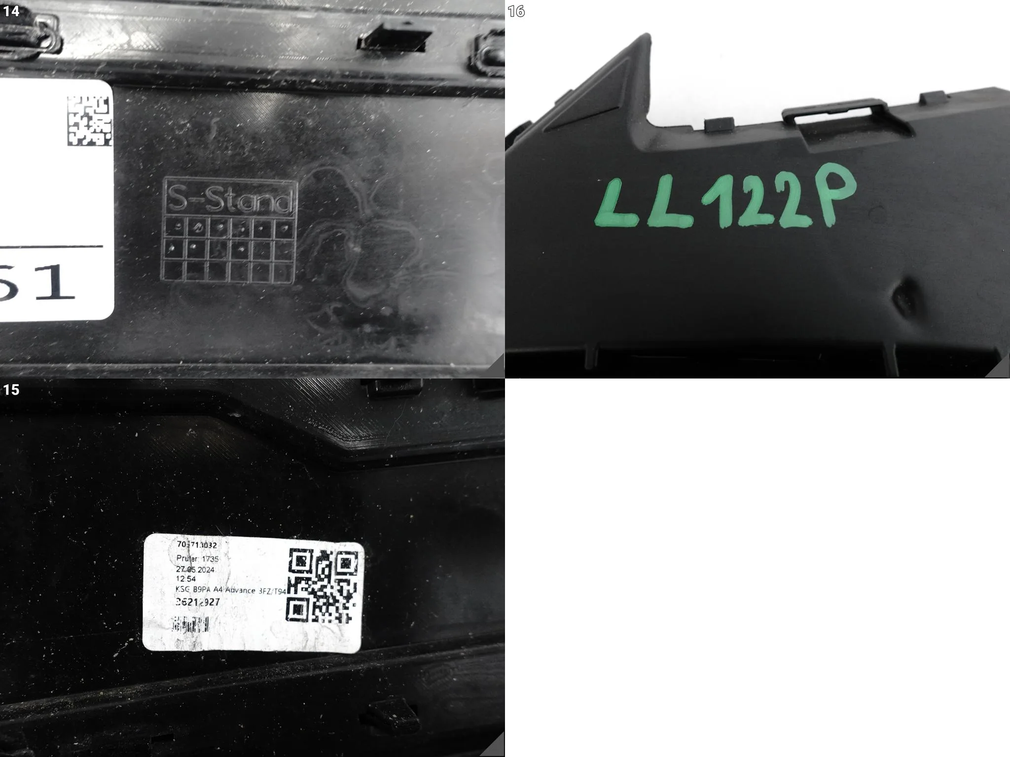 AUDI A4 B9 8W0 LIFT 19-24 ZWYKŁY / BASIS GRILL ATRAPA W ZDERZAK PRZÓD PDC AUDI A4 B9 8W0 LIFT 19-24 ZWYKŁY / BASIS GRILL ATRAPA W ZDERZAK PRZÓD PDC - obrazek 15