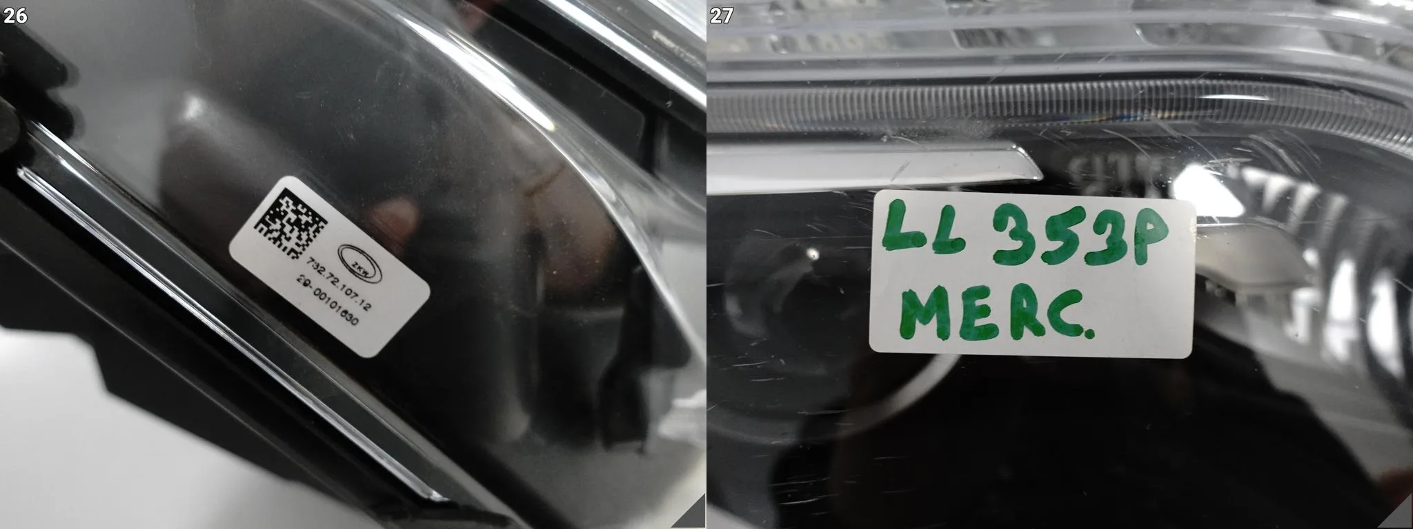 MERCEDES GLK X204 12-15 LIFT MOPF ILS XENON + LED LAMPA PRAWA PRZÓD EUROPA MERCEDES GLK X204 12-15 LIFT MOPF ILS XENON + LED LAMPA PRAWA PRZÓD EUROPA - obrazek 15