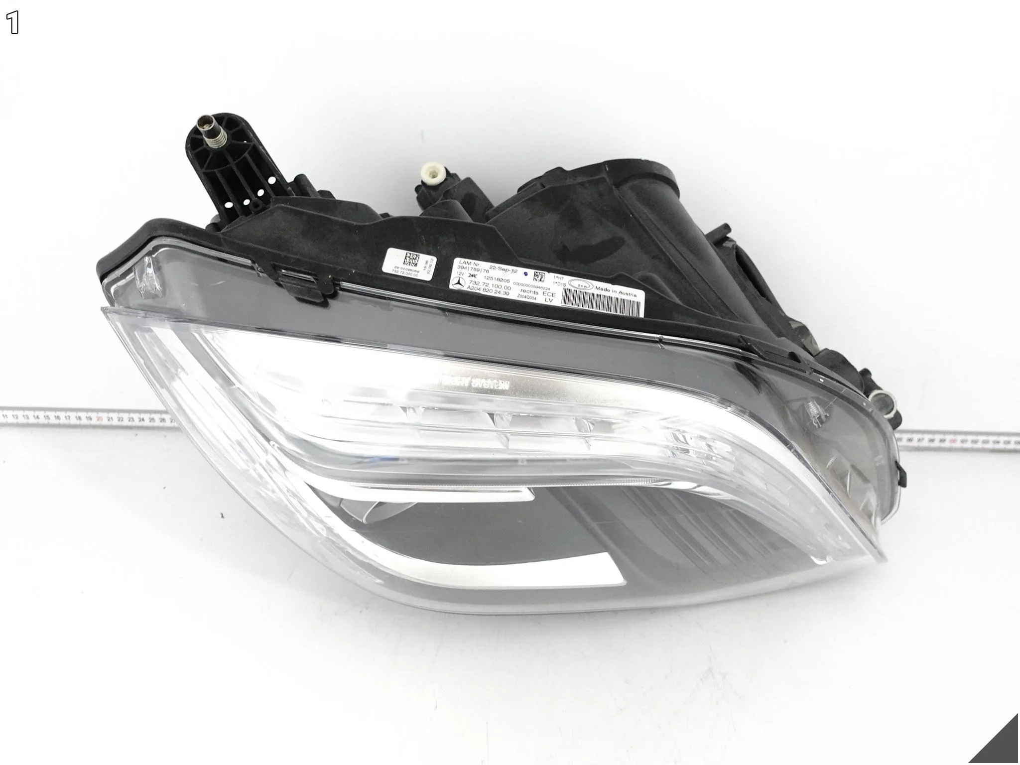 MERCEDES GLK X204 12-15 LIFT MOPF ILS XENON + LED LAMPA PRAWA PRZÓD EUROPA MERCEDES GLK X204 12-15 LIFT MOPF ILS XENON + LED LAMPA PRAWA PRZÓD EUROPA - obrazek 2