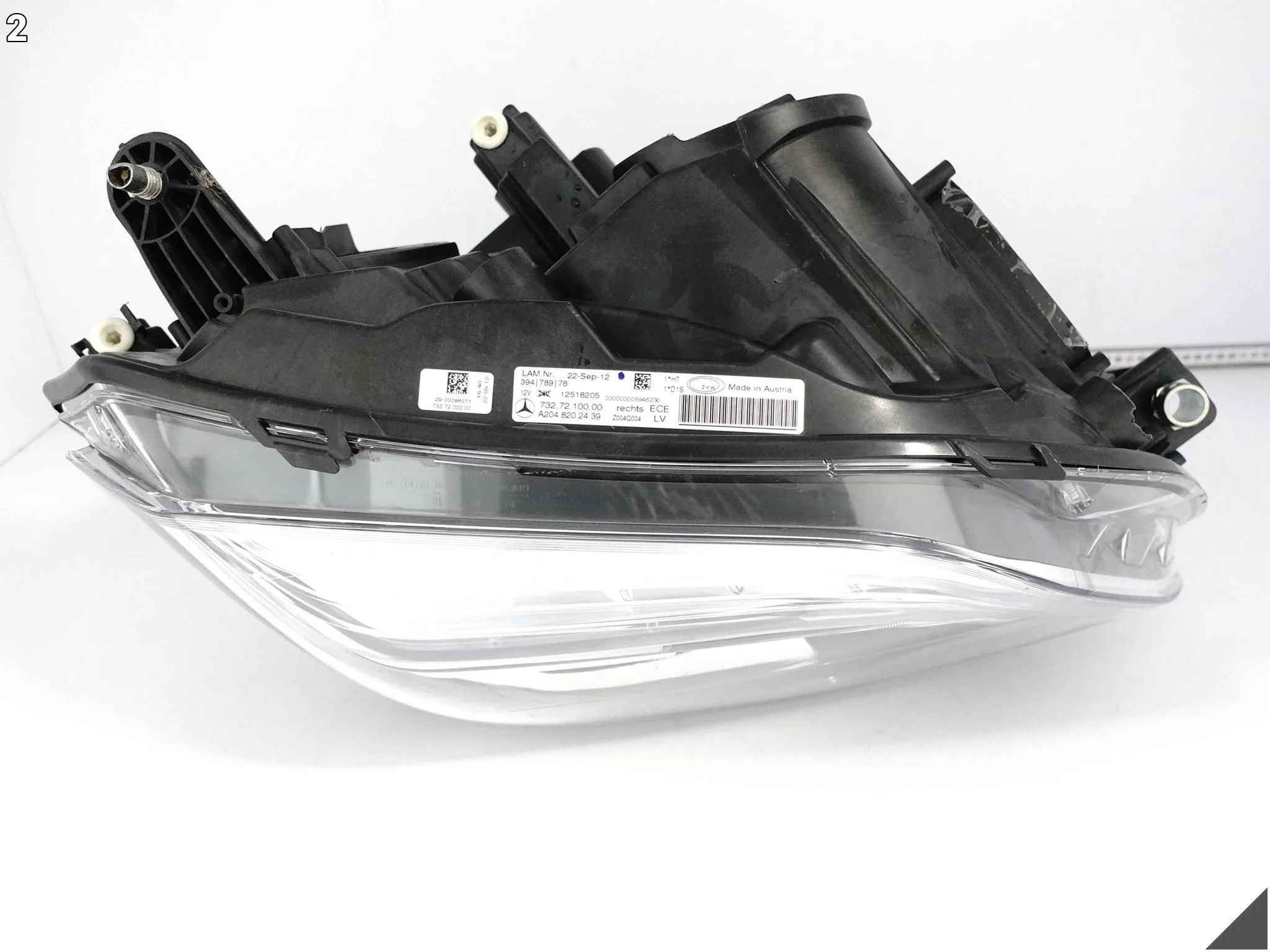 MERCEDES GLK X204 12-15 LIFT MOPF ILS XENON + LED LAMPA PRAWA PRZÓD EUROPA MERCEDES GLK X204 12-15 LIFT MOPF ILS XENON + LED LAMPA PRAWA PRZÓD EUROPA - obrazek 3