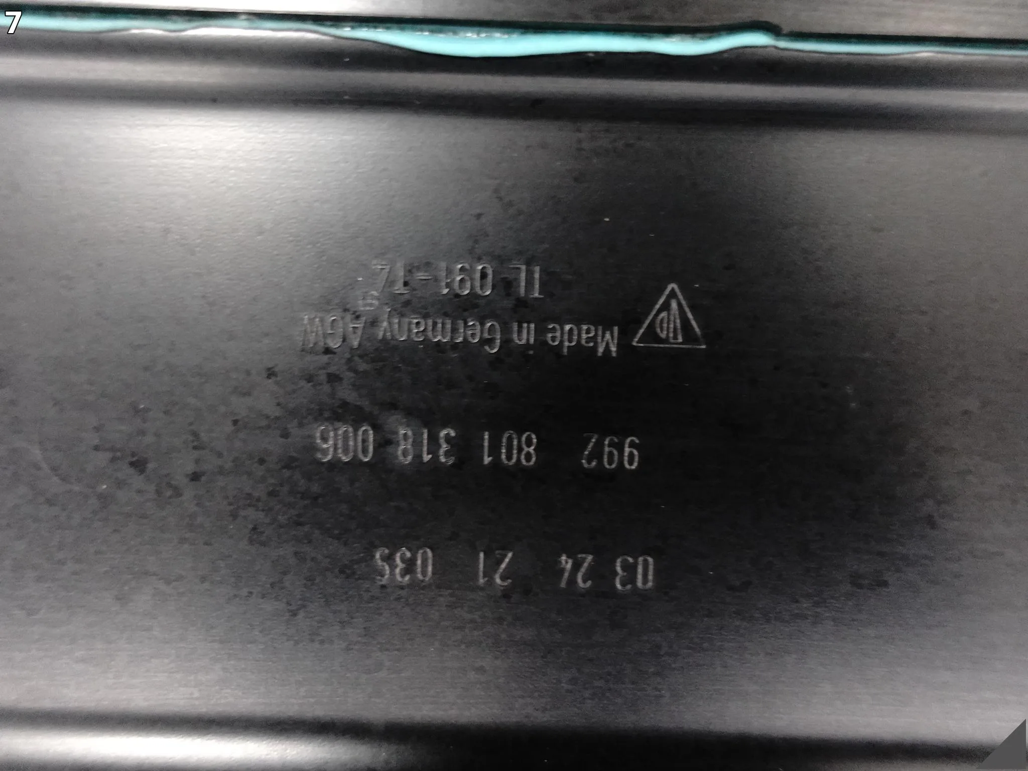 PORSCHE 992 19- WANNA REPERATURKA ŚCIANA GRODZIOWA BAGAŻNIK PODŁOGA PRZÓD PORSCHE 992 19- WANNA REPERATURKA ŚCIANA GRODZIOWA BAGAŻNIK PODŁOGA PRZÓD - obrazek 8