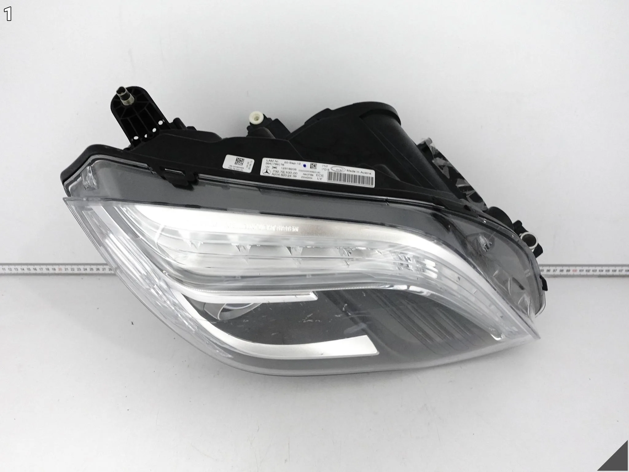 MERCEDES GLK X204 12-15 LIFT MOPF ILS XENON + LED LAMPA PRAWA PRZÓD EUROPA MERCEDES GLK X204 12-15 LIFT MOPF ILS XENON + LED LAMPA PRAWA PRZÓD EUROPA - obrazek 2