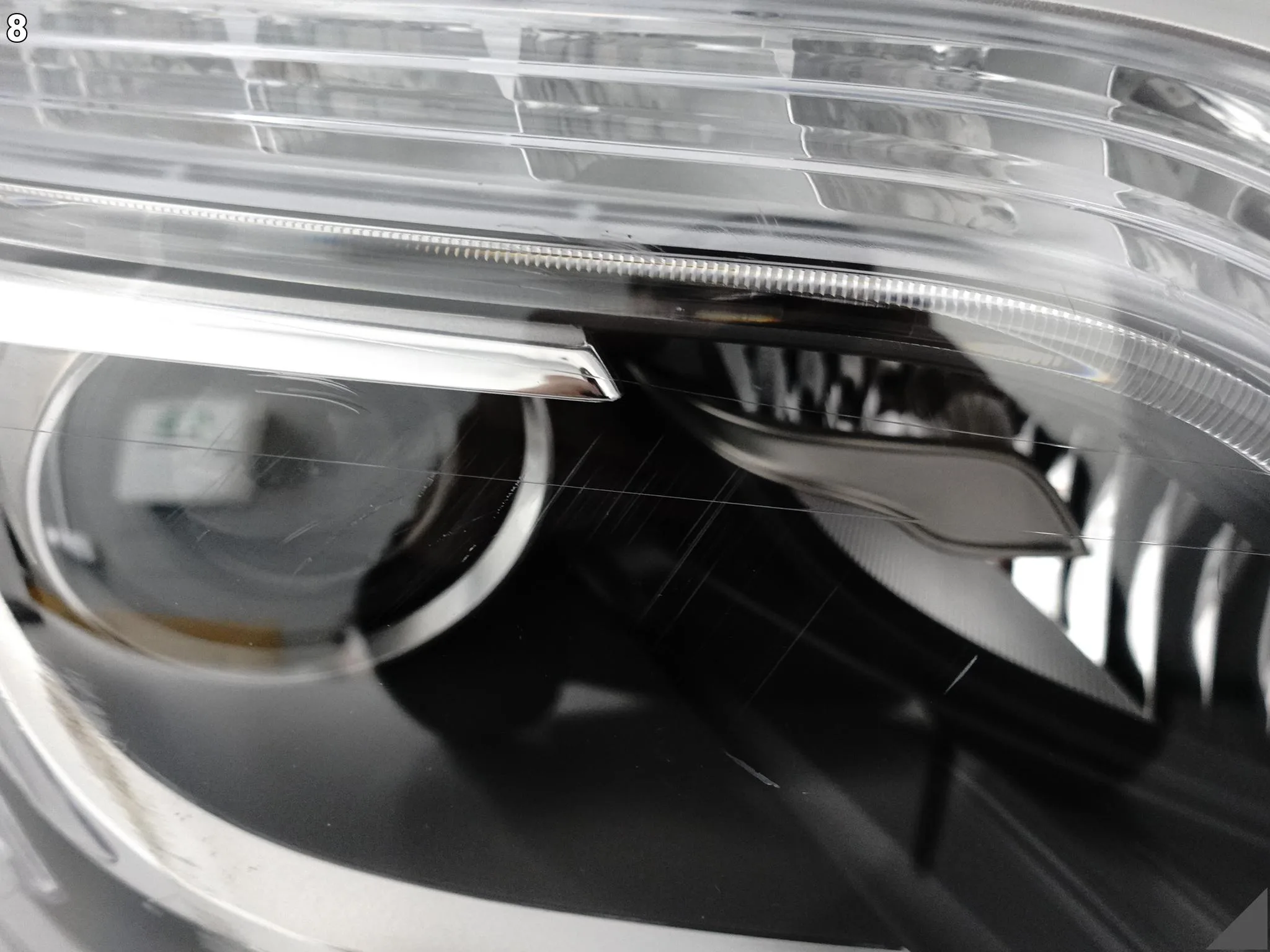 MERCEDES GLK X204 12-15 LIFT MOPF ILS XENON + LED LAMPA PRAWA PRZÓD EUROPA MERCEDES GLK X204 12-15 LIFT MOPF ILS XENON + LED LAMPA PRAWA PRZÓD EUROPA - obrazek 9