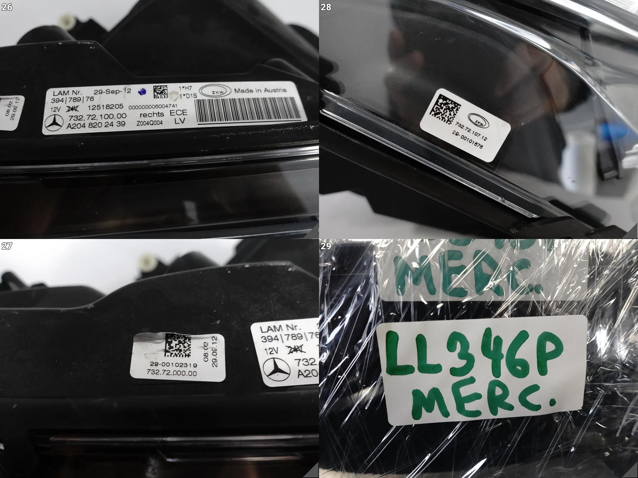 MERCEDES GLK X204 12-15 LIFT MOPF ILS XENON + LED LAMPA PRAWA PRZÓD EUROPA MERCEDES GLK X204 12-15 LIFT MOPF ILS XENON + LED LAMPA PRAWA PRZÓD EUROPA - obrazek 15