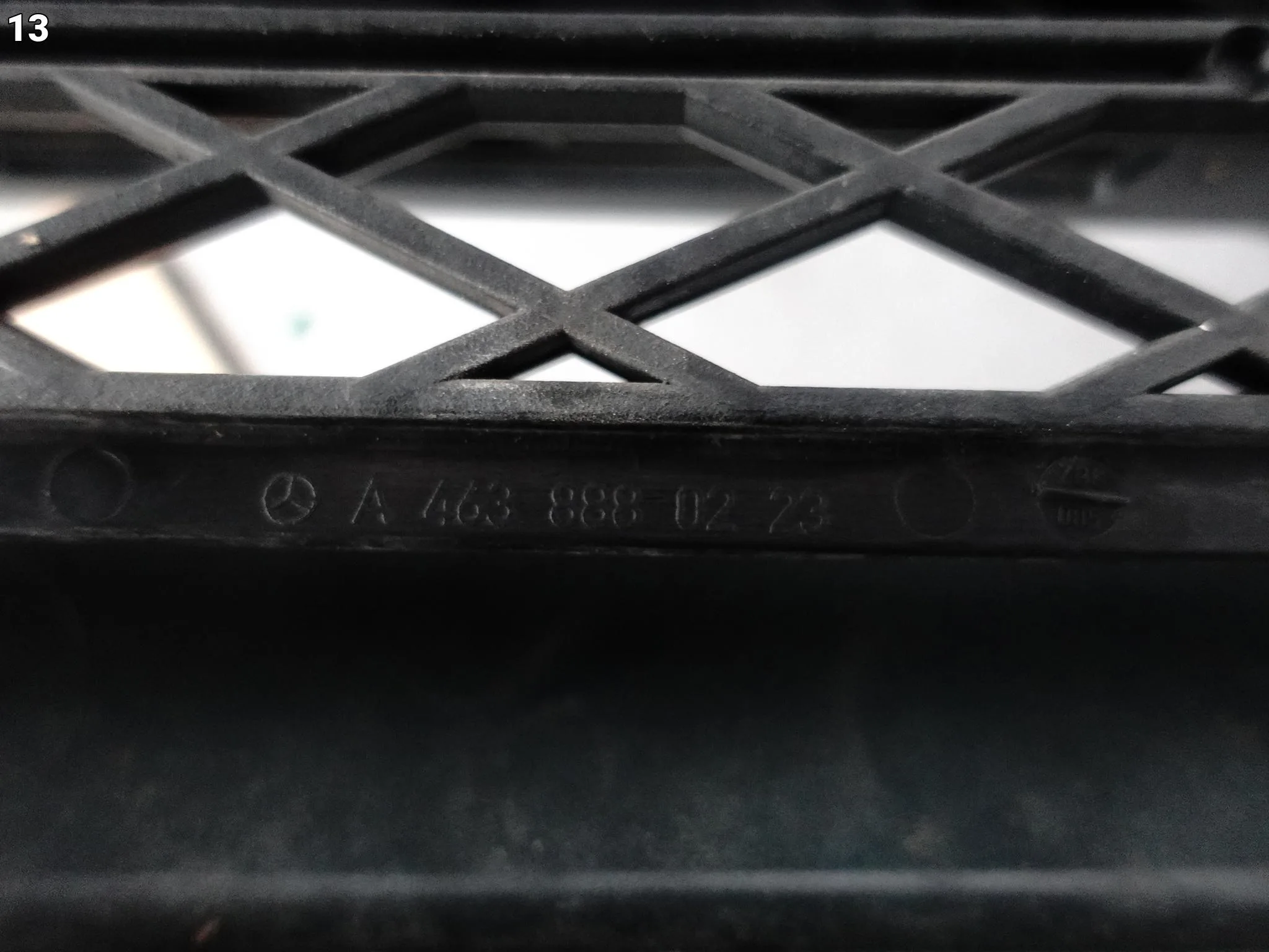 MERCEDES G-KLASA W463 AMG LIFT GRILL ATRAPA KRATKA LISTWA CHROM PRZÓD MERCEDES G-KLASA W463 AMG LIFT GRILL ATRAPA KRATKA LISTWA CHROM PRZÓD - obrazek 14