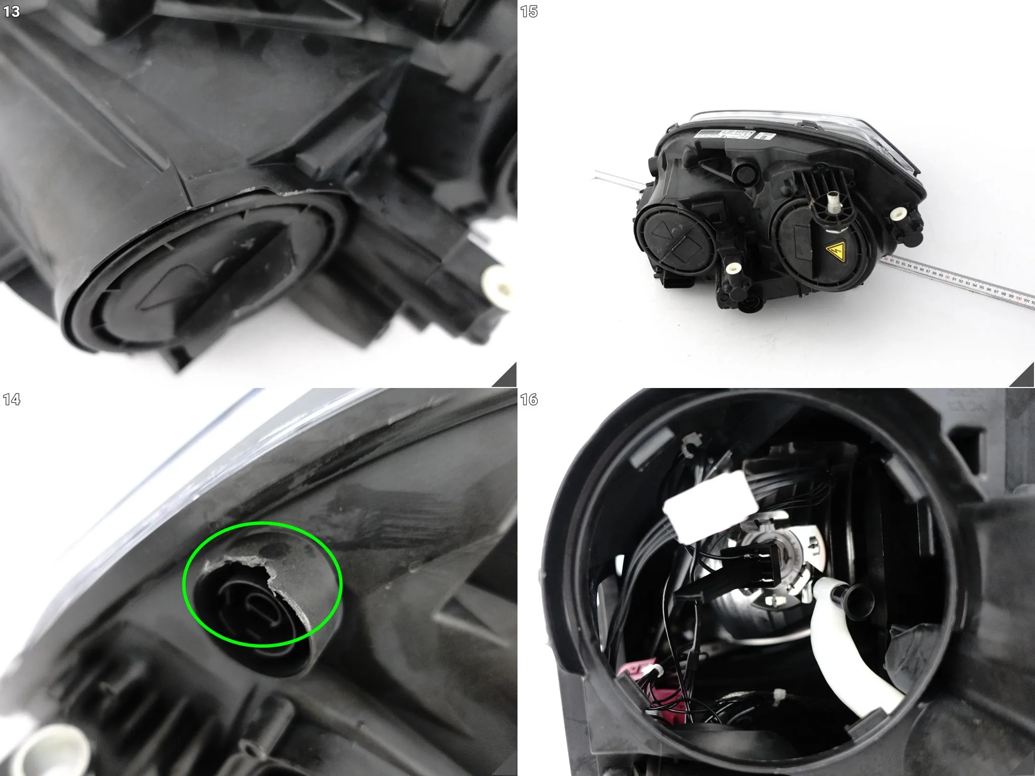 MERCEDES GLK X204 12-15 LIFT MOPF ILS XENON + LED LAMPA PRAWA PRZÓD EUROPA MERCEDES GLK X204 12-15 LIFT MOPF ILS XENON + LED LAMPA PRAWA PRZÓD EUROPA - obrazek 11