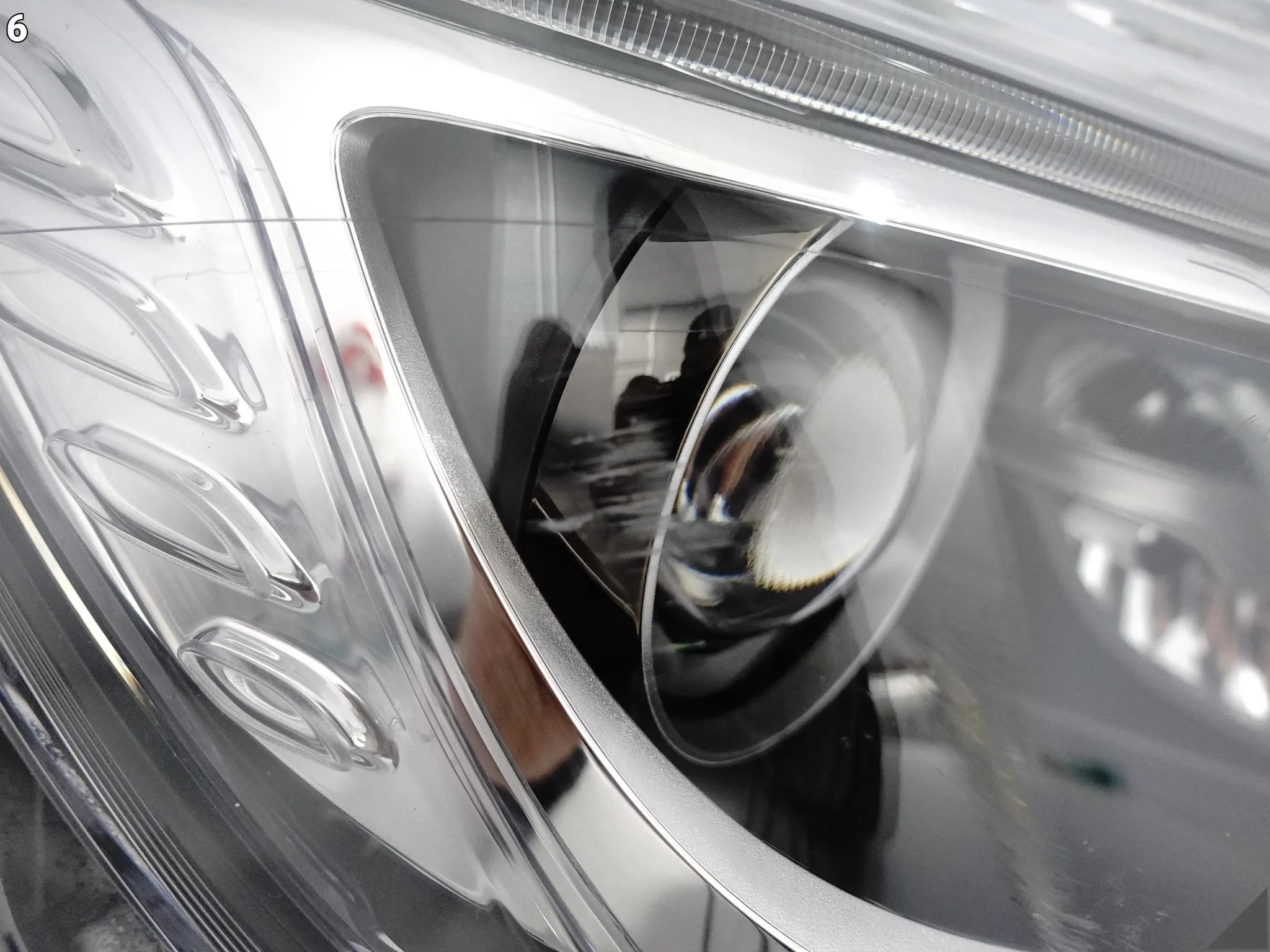 MERCEDES GLK X204 12-15 LIFT MOPF ILS XENON + LED LAMPA PRAWA PRZÓD EUROPA MERCEDES GLK X204 12-15 LIFT MOPF ILS XENON + LED LAMPA PRAWA PRZÓD EUROPA - obrazek 7