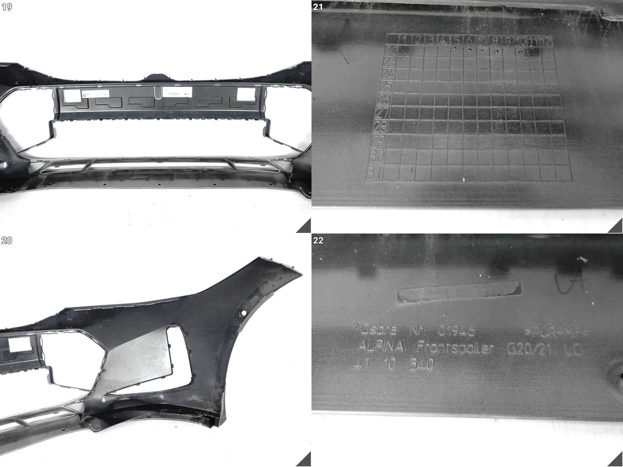 BMW 3 G20 G21 ALPINA B3 LCI LIFT M-PAKIET MSP 22- ZDERZAK SPOILER PRZÓD BMW 3 G20 G21 ALPINA B3 LCI LIFT M-PAKIET MSP 22- ZDERZAK SPOILER PRZÓD - obrazek 14