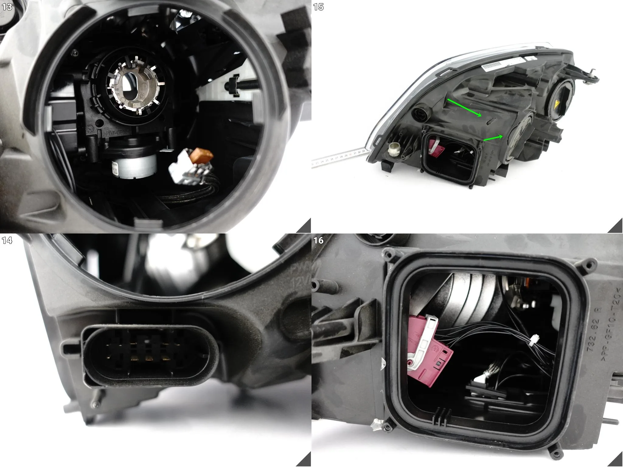 MERCEDES GLK X204 12-15 LIFT MOPF ILS XENON + LED LAMPA PRAWA PRZÓD EUROPA MERCEDES GLK X204 12-15 LIFT MOPF ILS XENON + LED LAMPA PRAWA PRZÓD EUROPA - obrazek 11