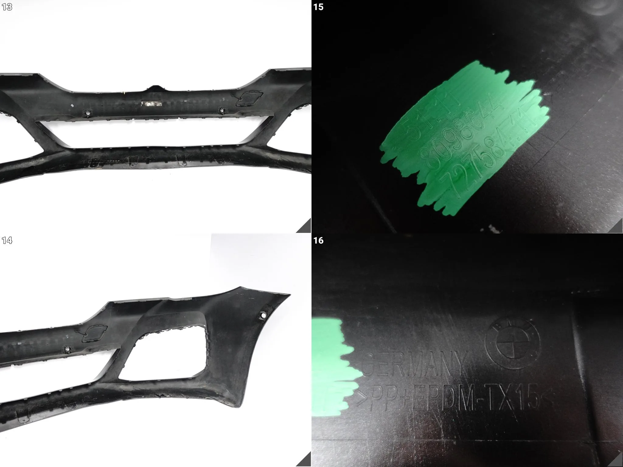 BMW 5 G30 G31 M-PAKIET MSP LCI / LIFT 20-24 ZDERZAK BUMPER PRZÓD (6xPDC) BMW 5 G30 G31 M-PAKIET MSP LCI / LIFT 20-24 ZDERZAK BUMPER PRZÓD (6xPDC) - obrazek 14